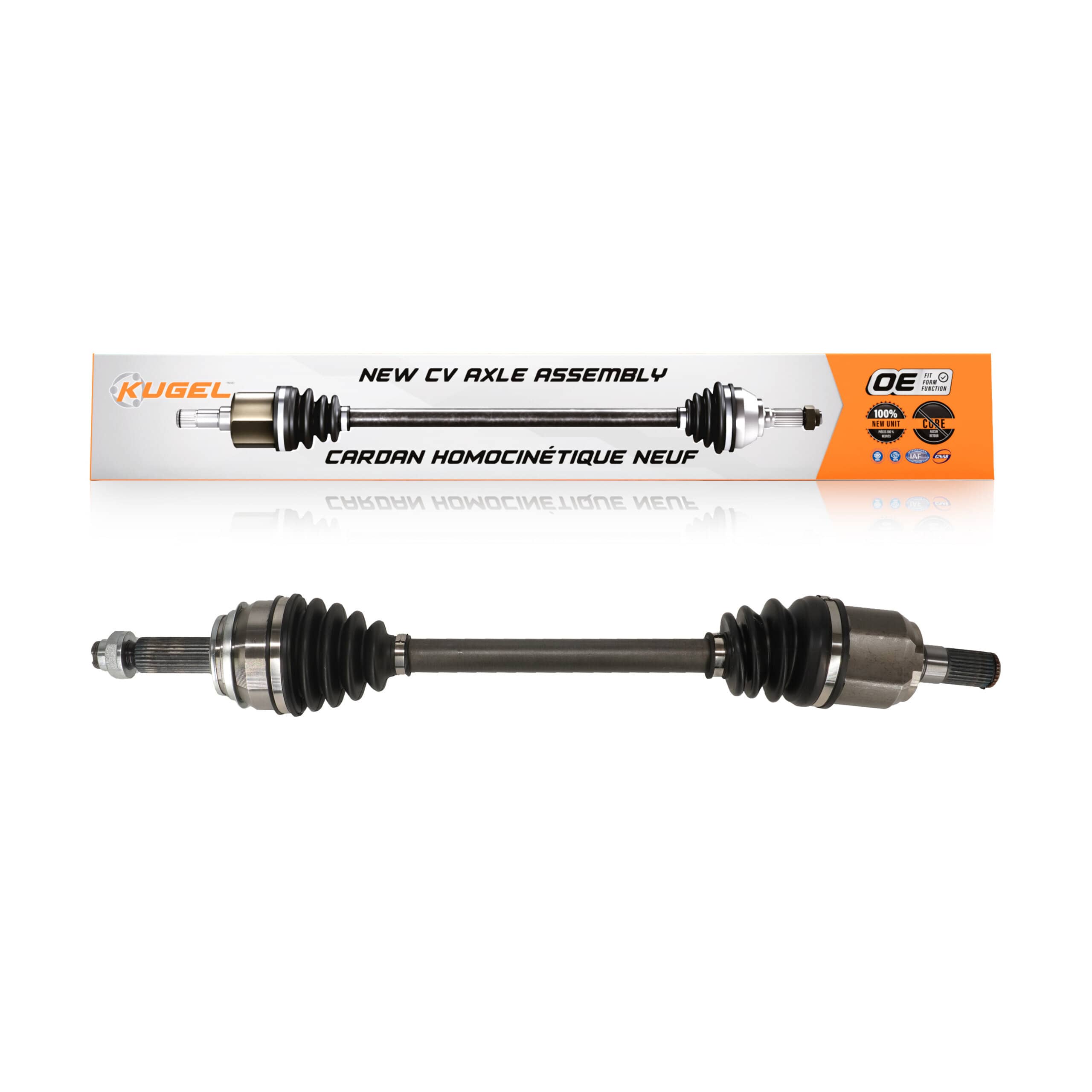 Kugel - NCV-HY37106 - Front Left CV Axle Shaft