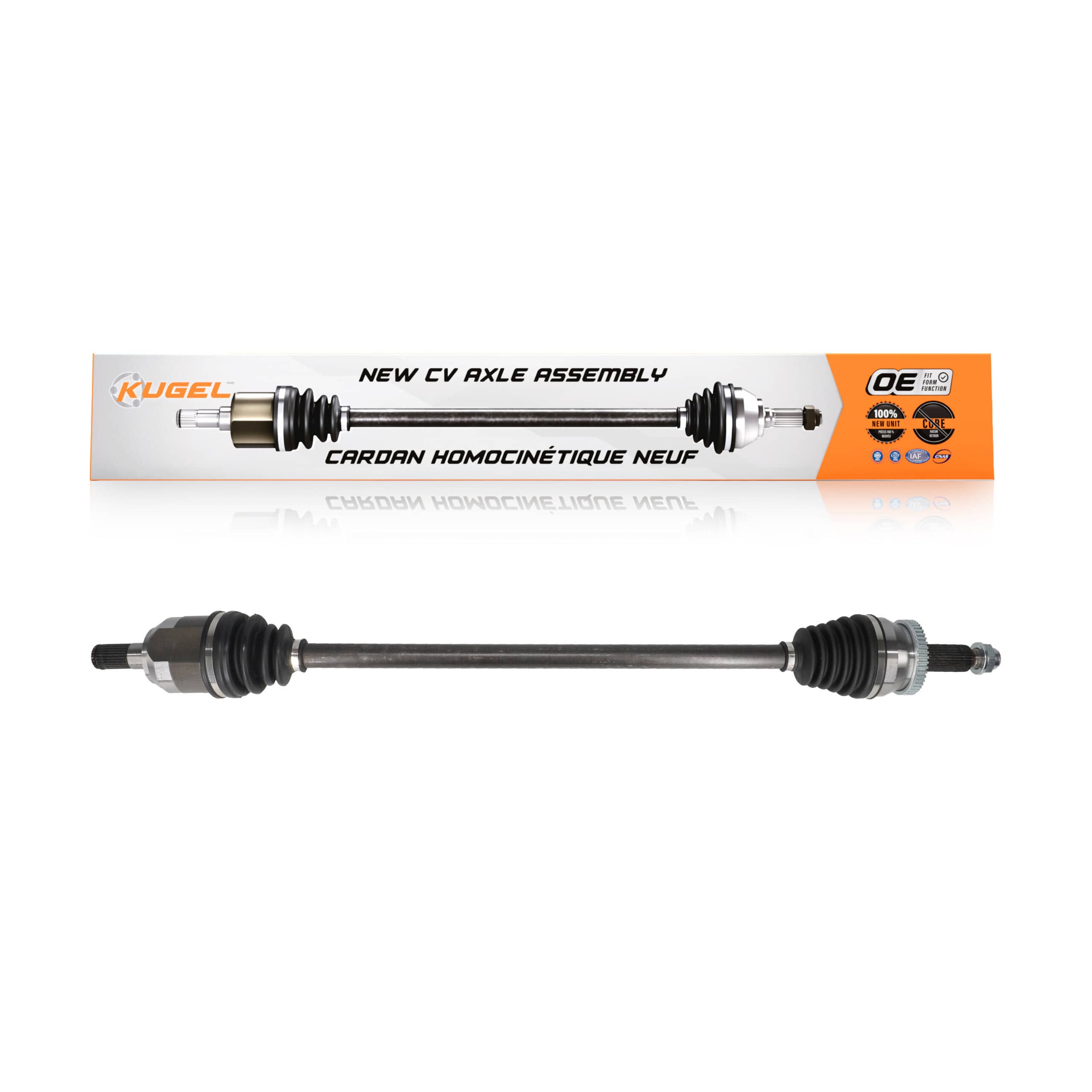 Kugel - NCV-HY71001 - Front Right CV Axle Shaft