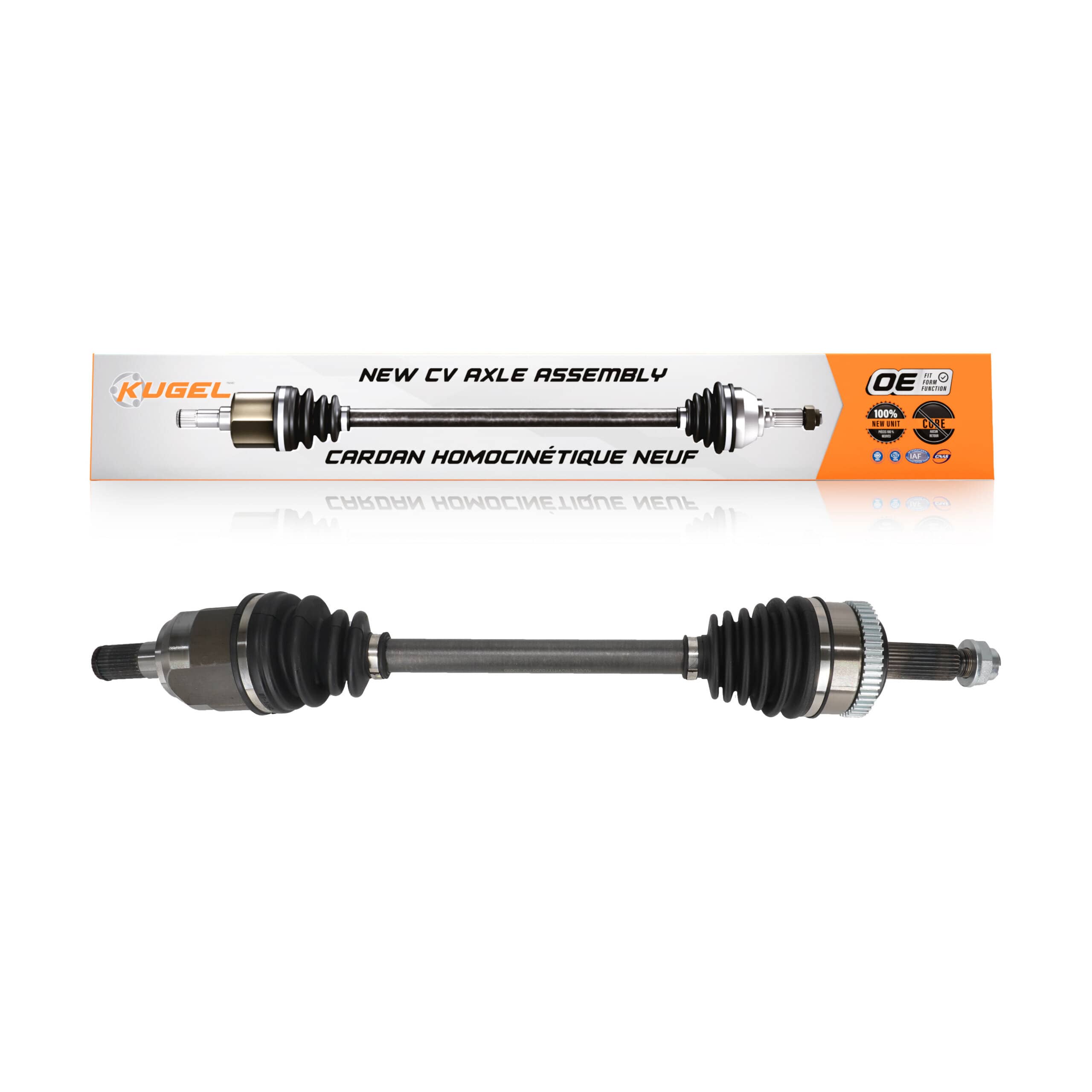 Kugel - NCV-HY75058 - Front Left CV Axle Shaft
