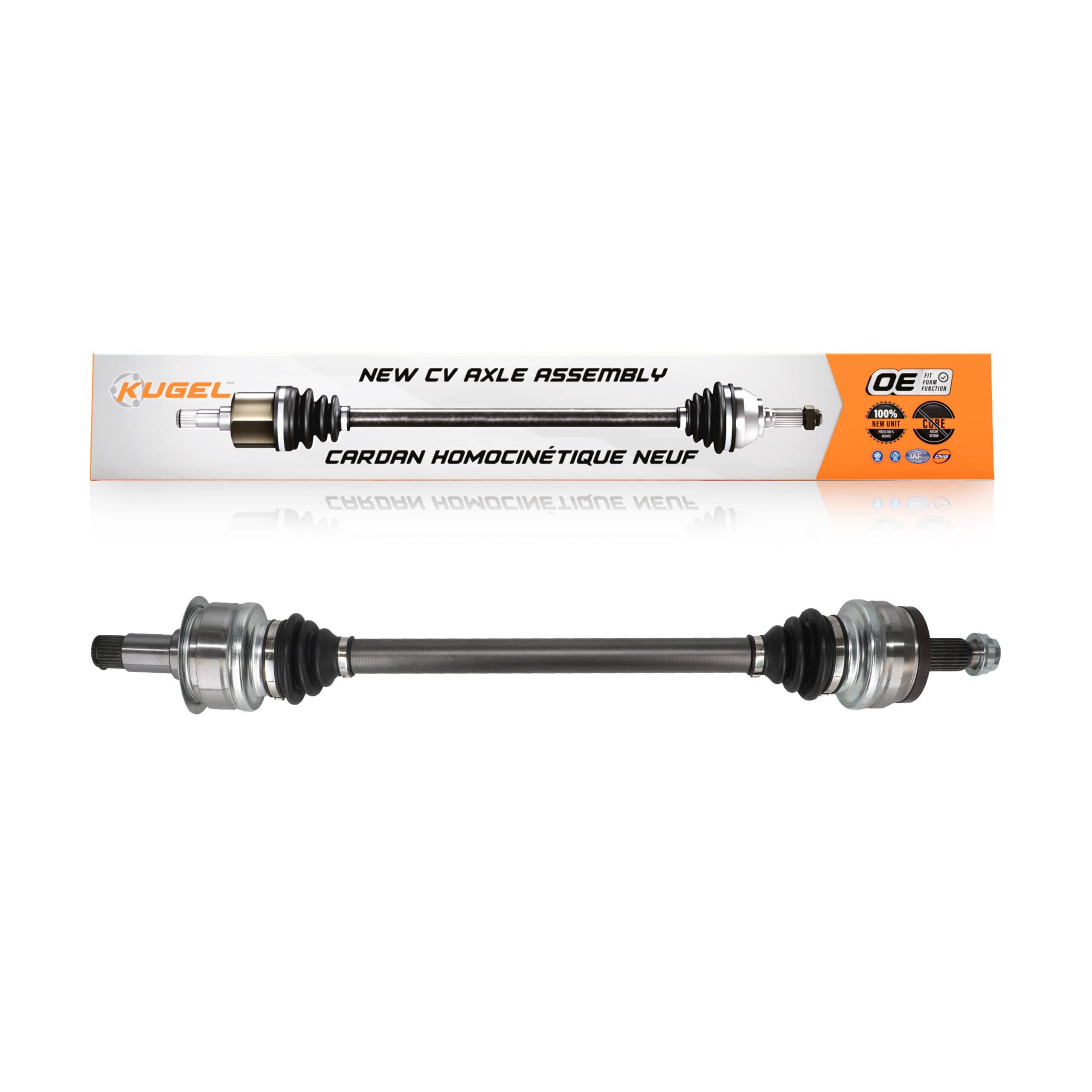 Kugel - NCV-MB48025 - Rear Left CV Axle Shaft