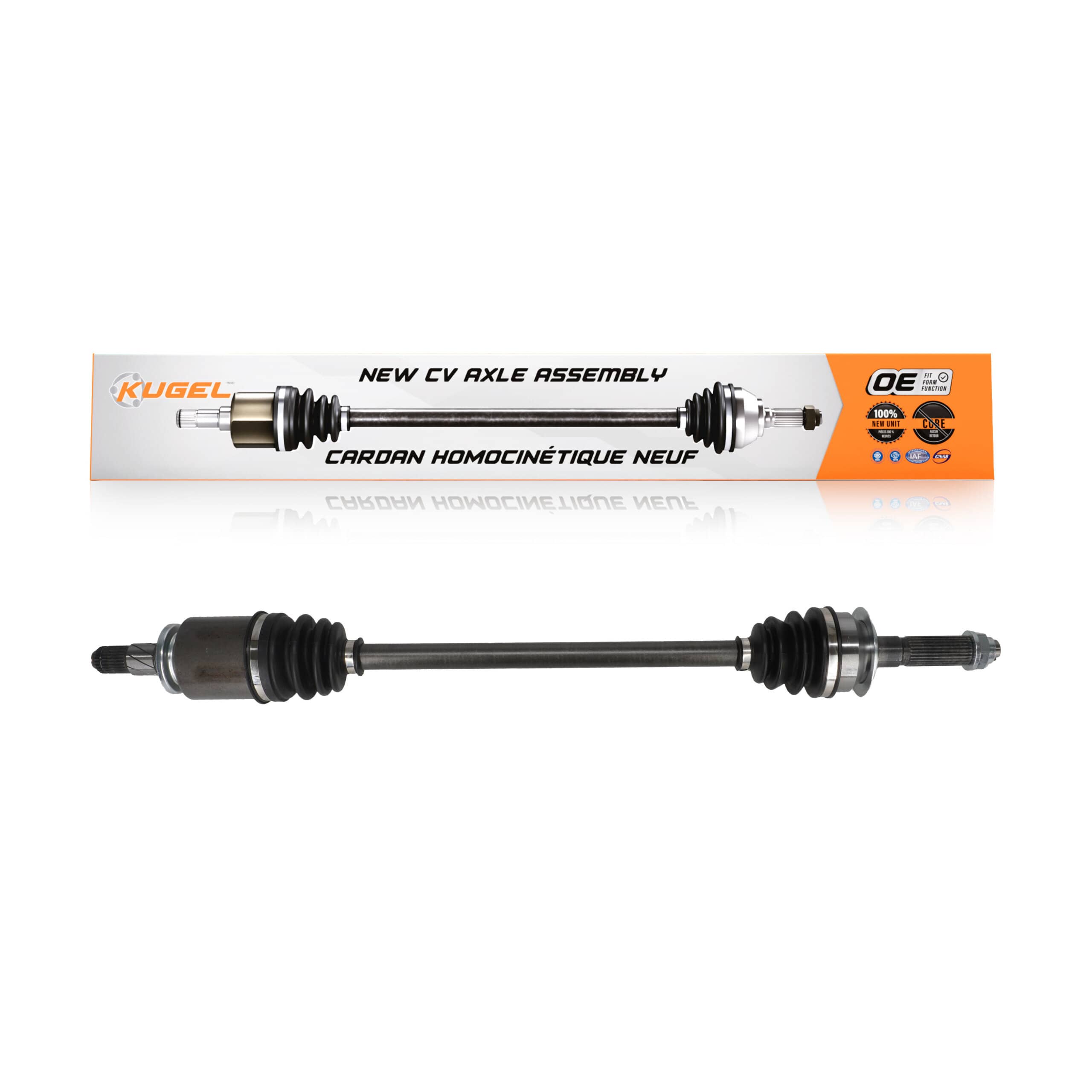 Kugel - NCV-SB66021 - Rear Left CV Axle Shaft