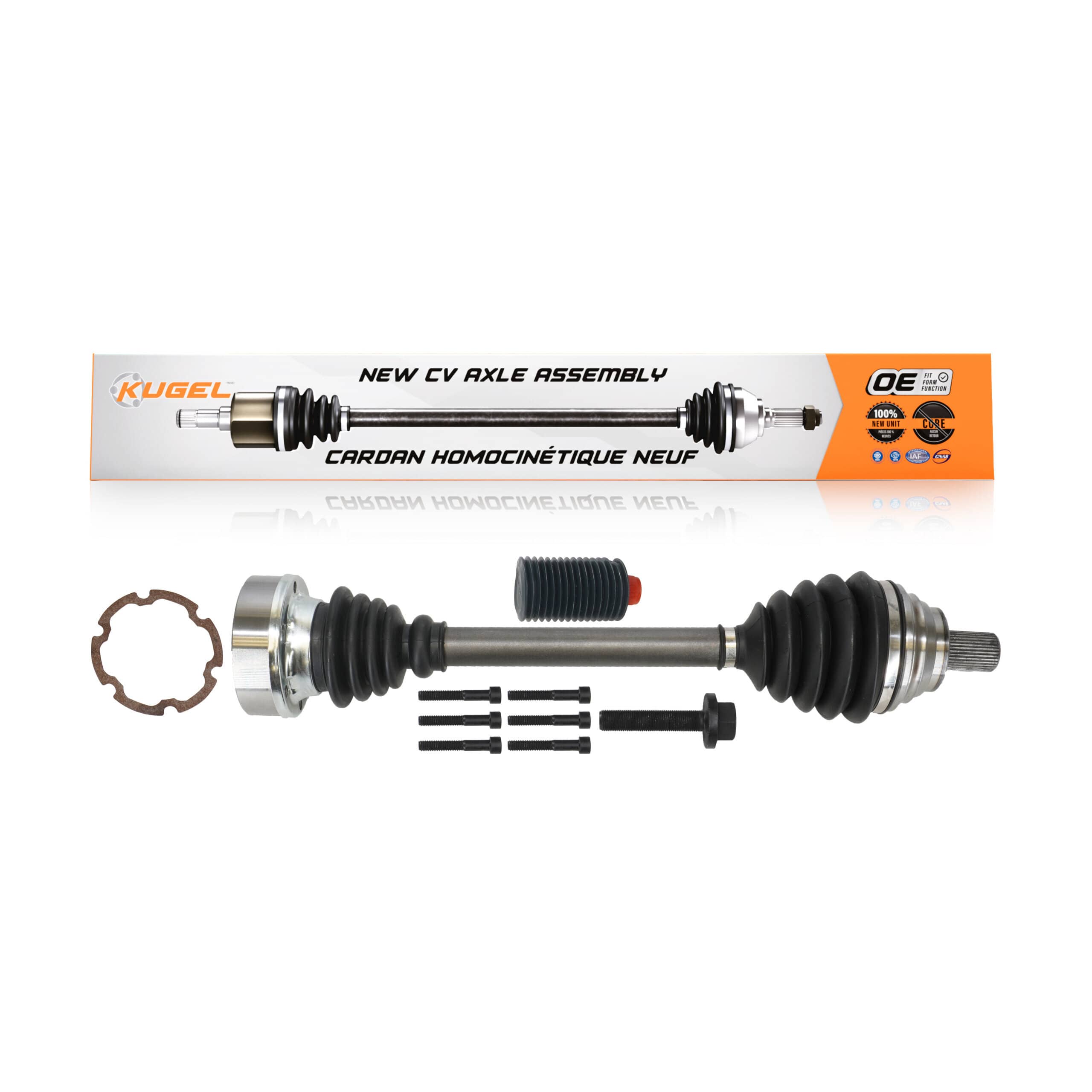 Kugel - NCV-VW14001 - Front Left CV Axle Shaft