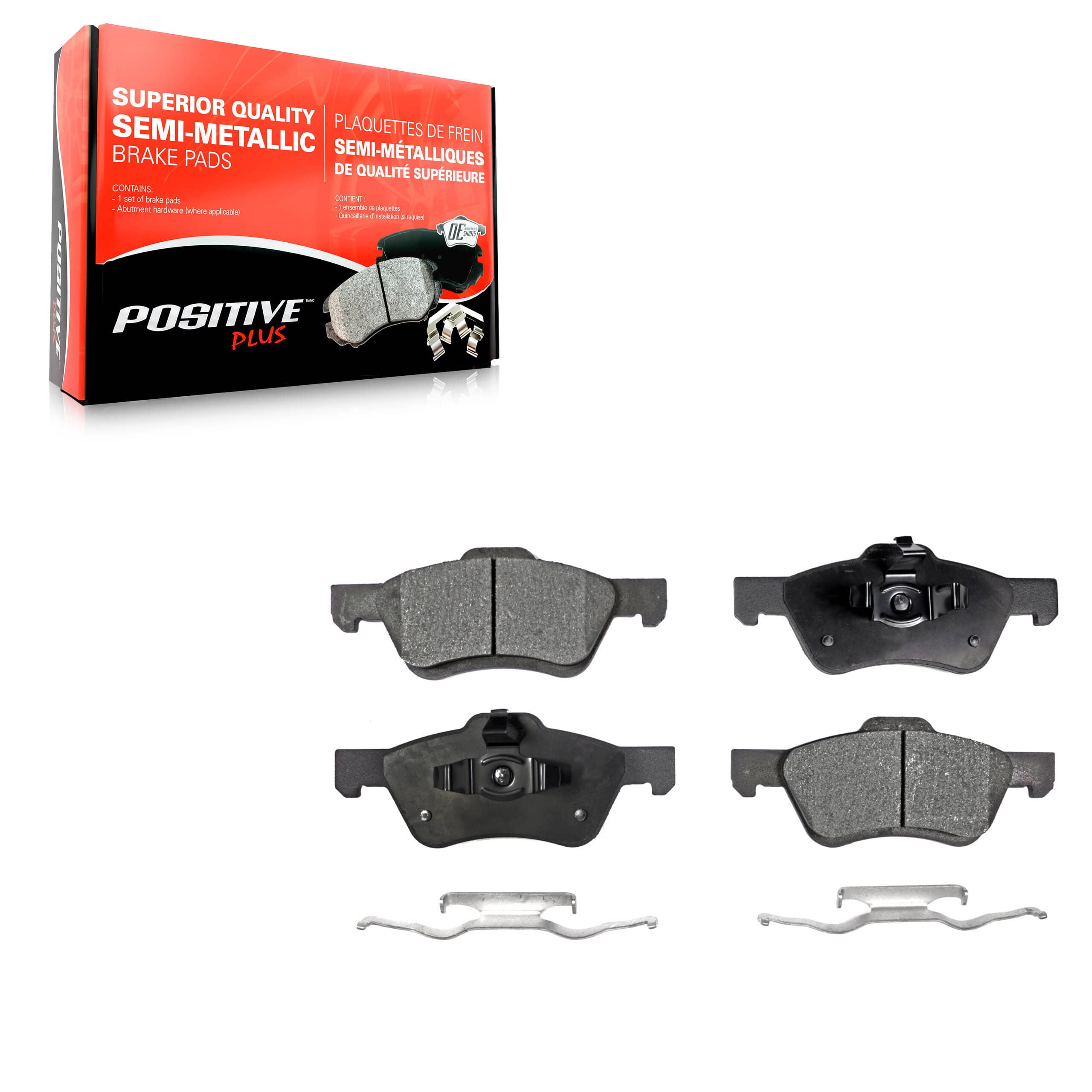 Positive Plus - PPF-D1047 - Front Disc Brake Pad