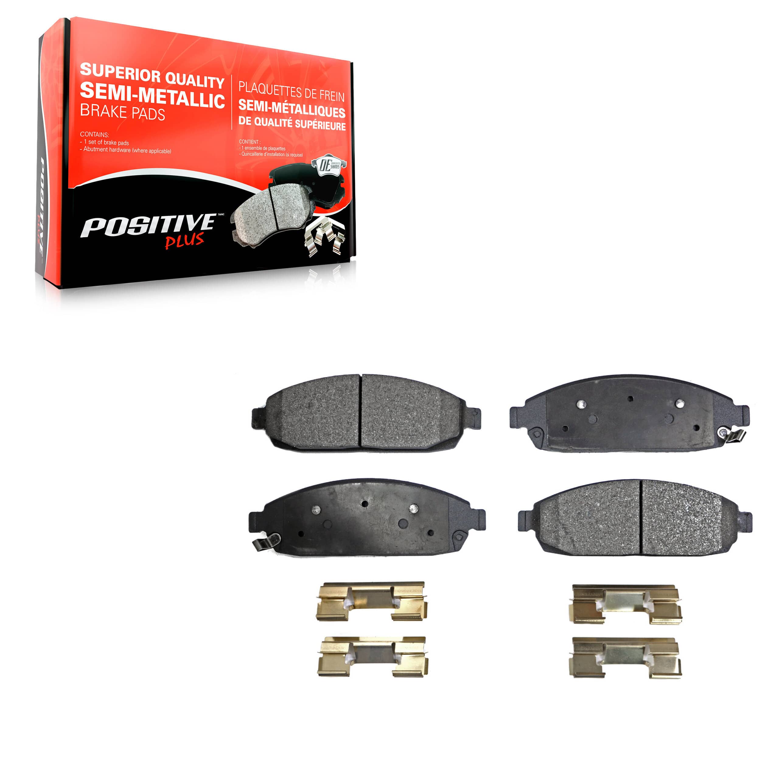 Positive Plus - PPF-D1080 - Front Disc Brake Pad