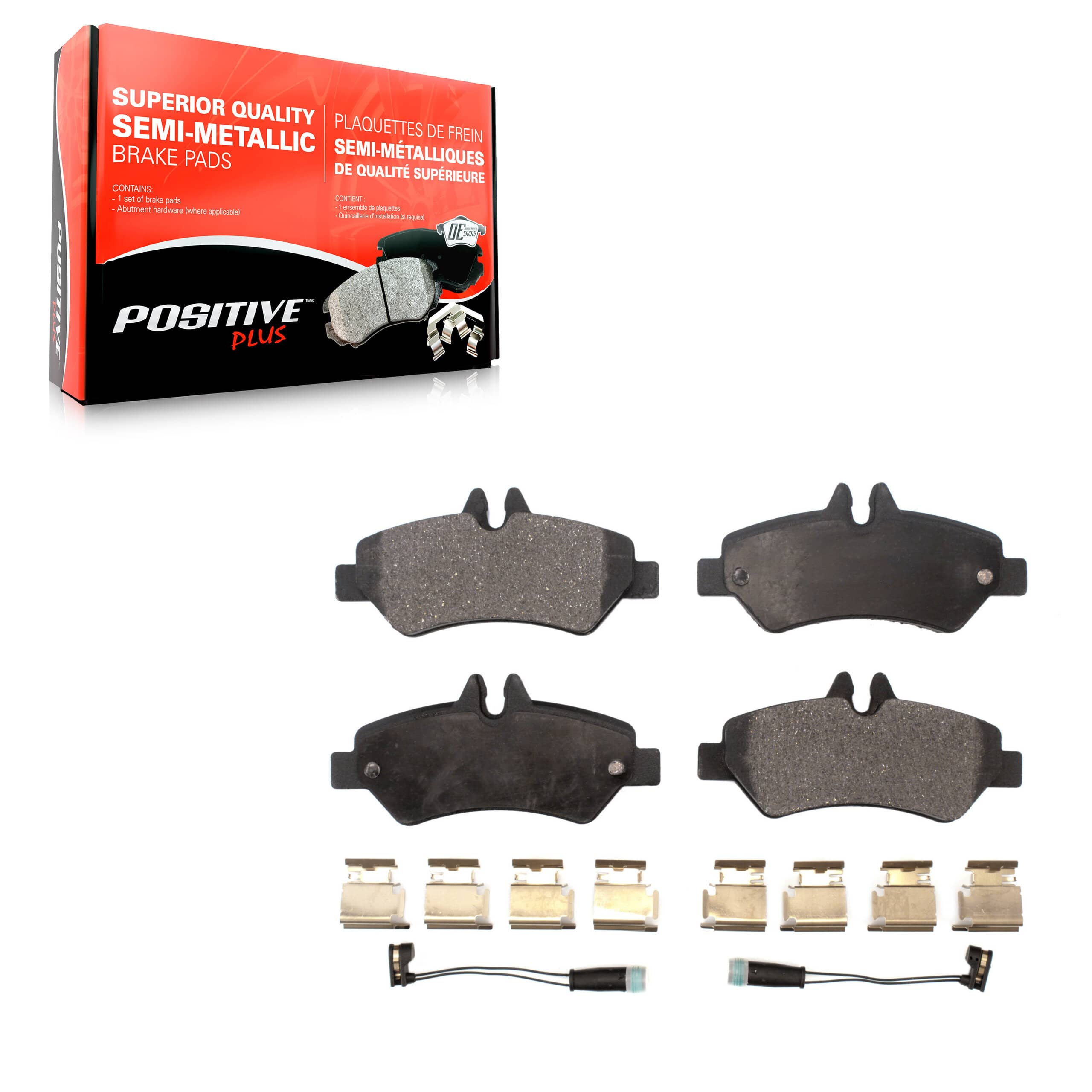 Positive Plus - PPF-D1317A - Rear Disc Brake Pad