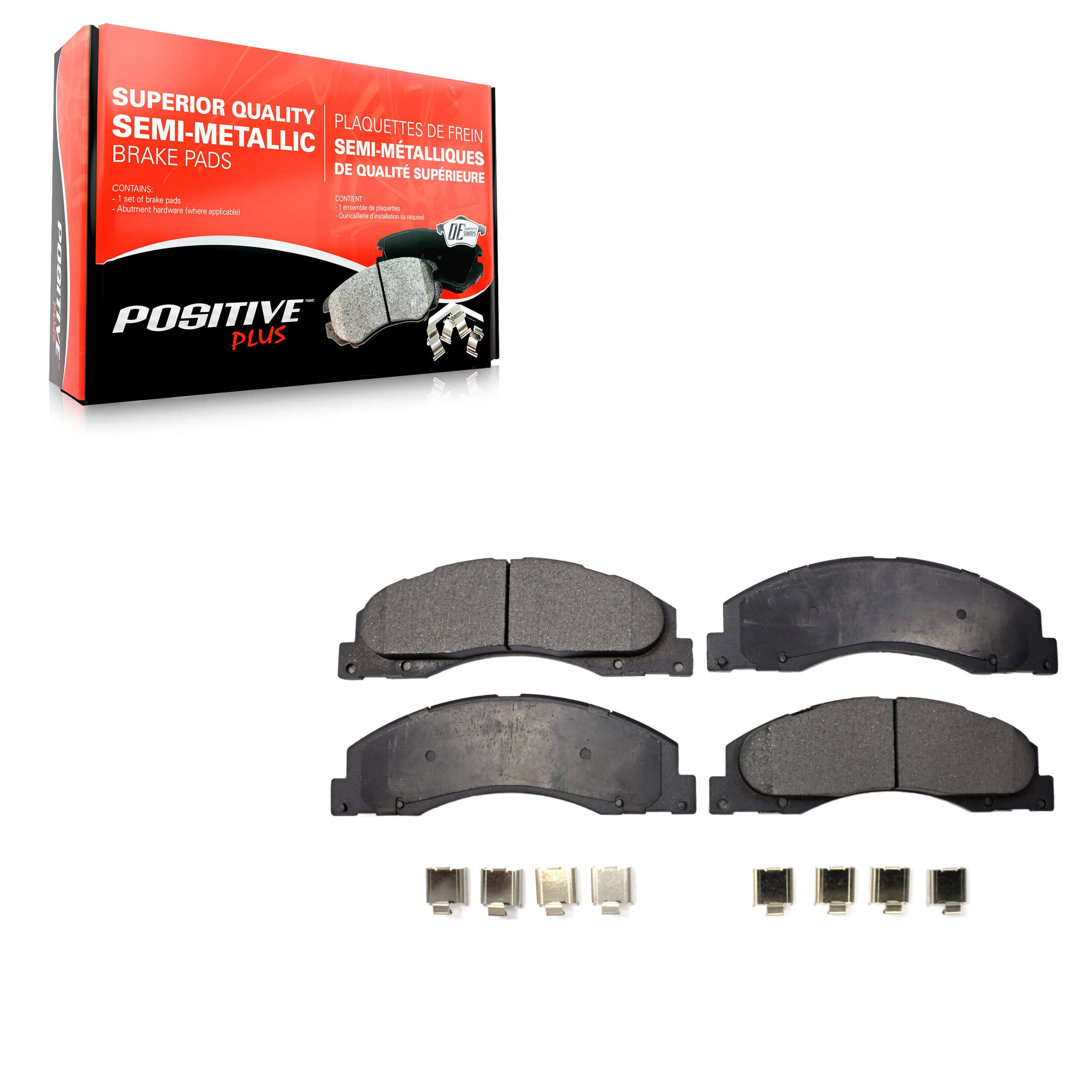 Positive Plus - PPF-D1328 - Front Disc Brake Pad