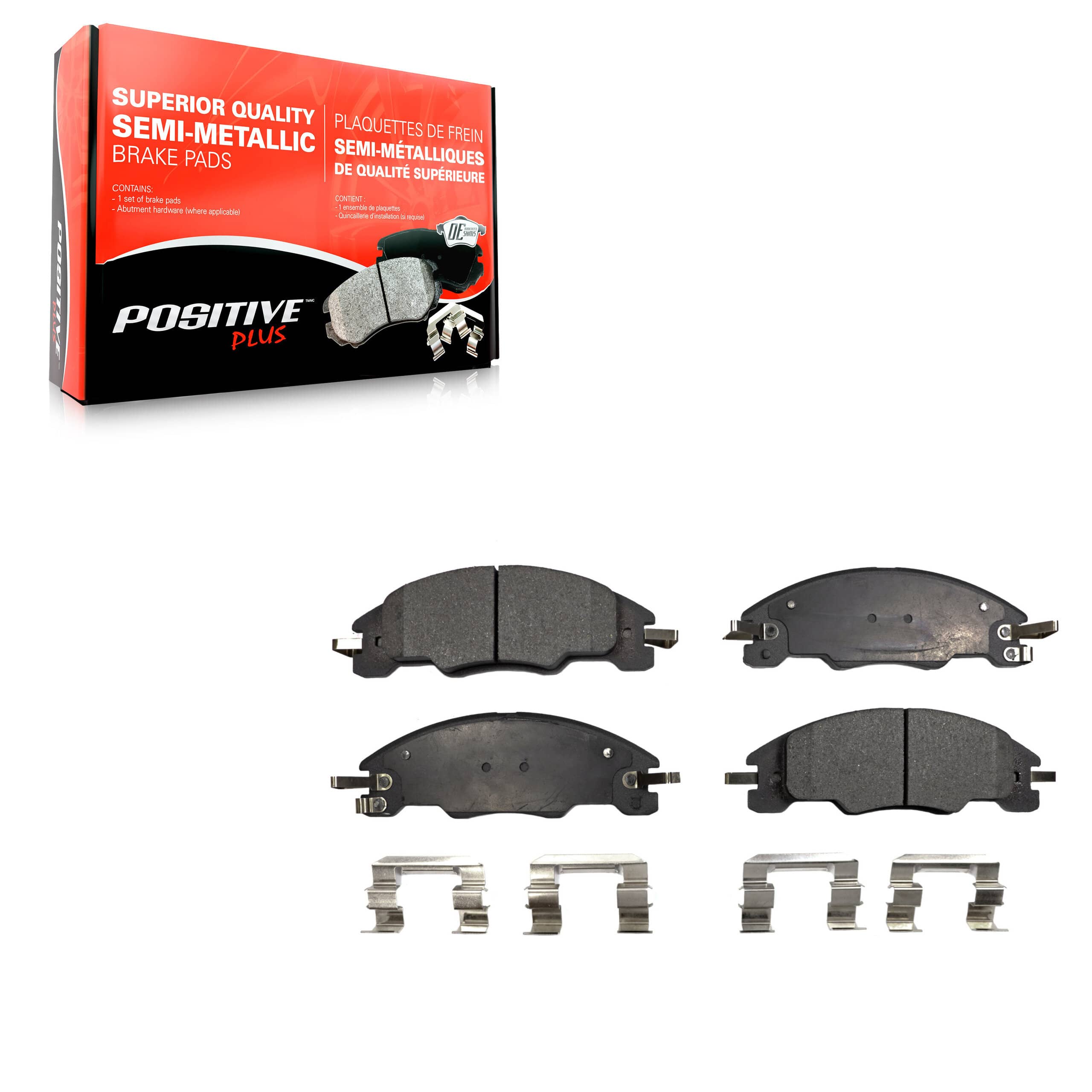 Positive Plus - PPF-D1339 - Front Disc Brake Pad