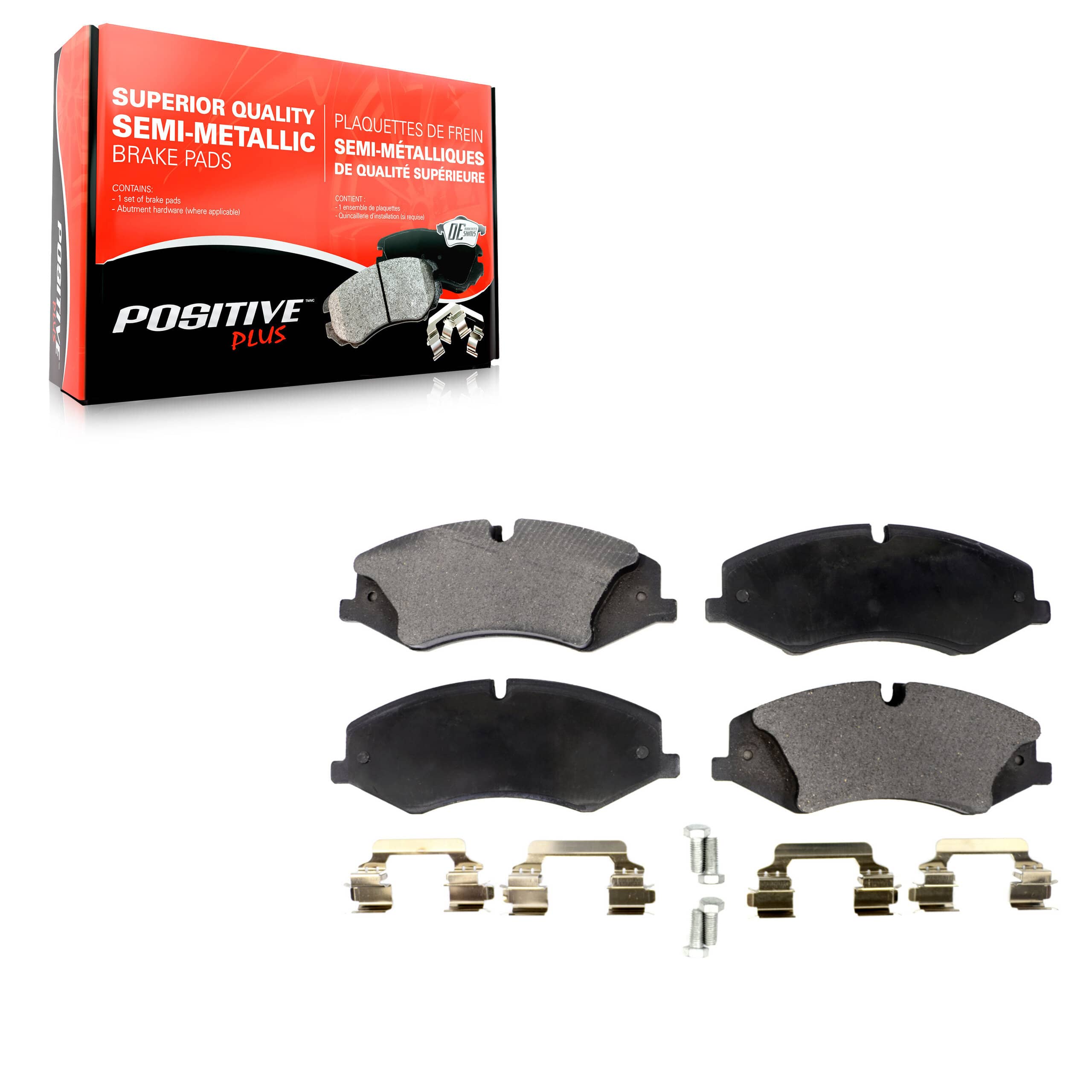 Positive Plus - PPF-D1425 - Front Disc Brake Pad