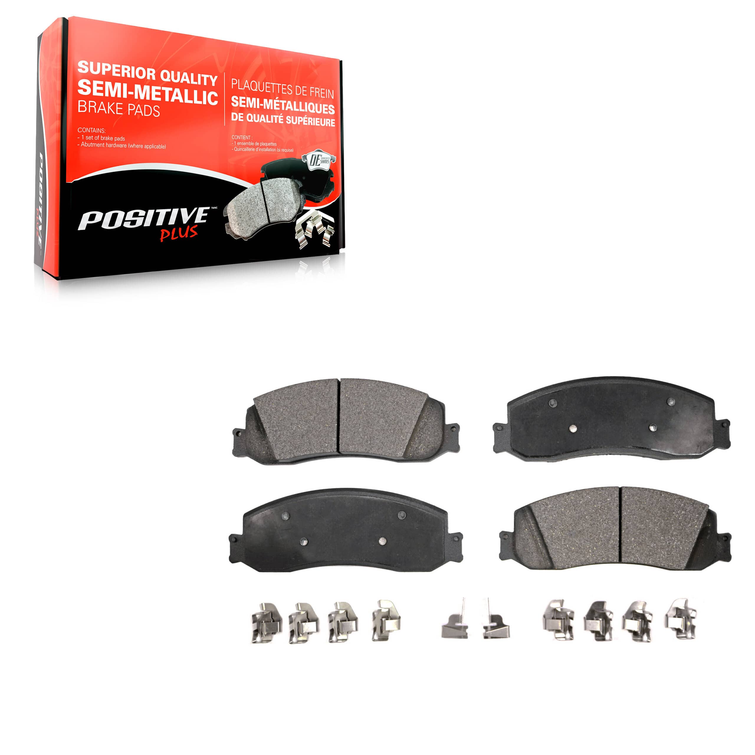 Positive Plus - PPF-D1631 - Front Disc Brake Pad