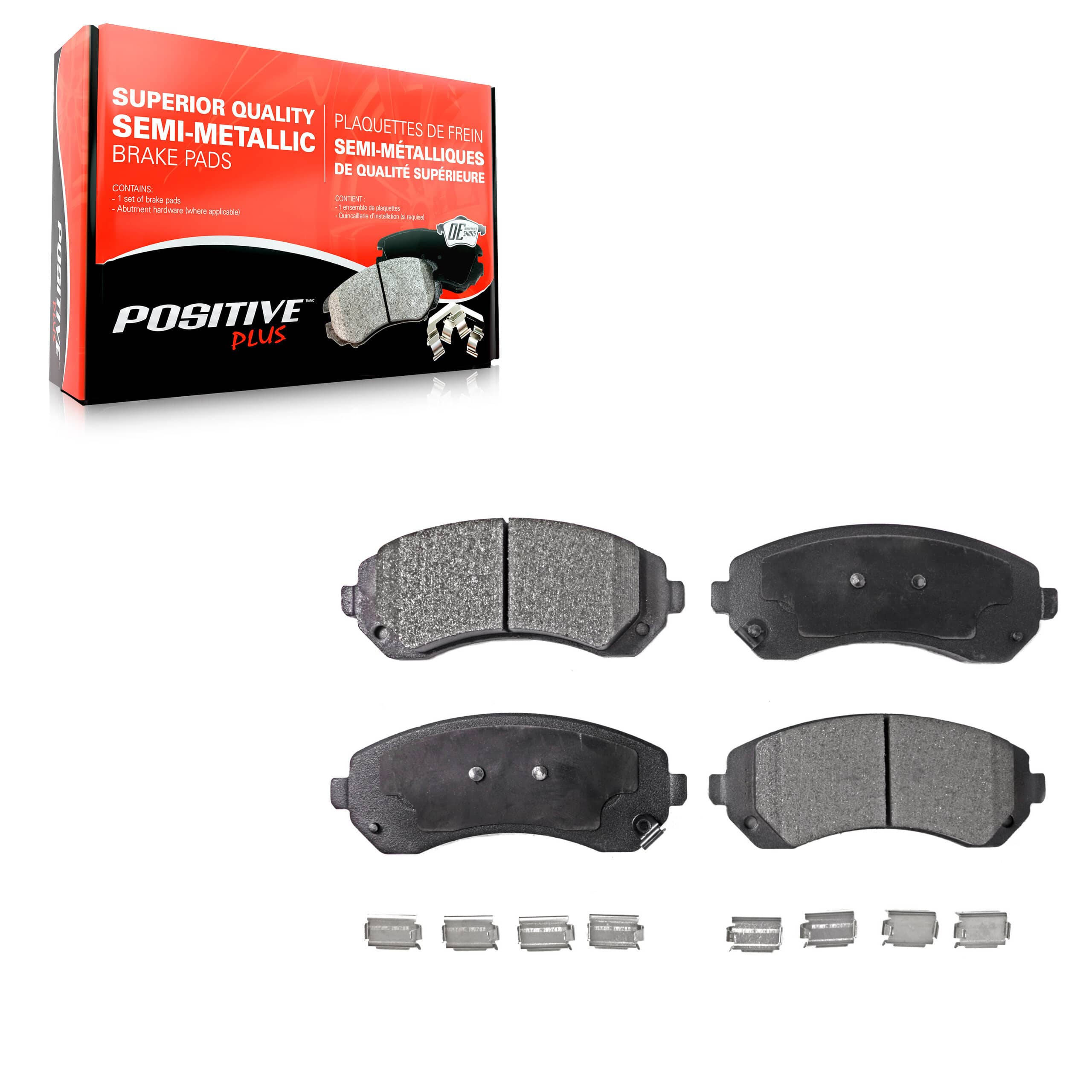 Positive Plus - PPF-D844 - Front Disc Brake Pad
