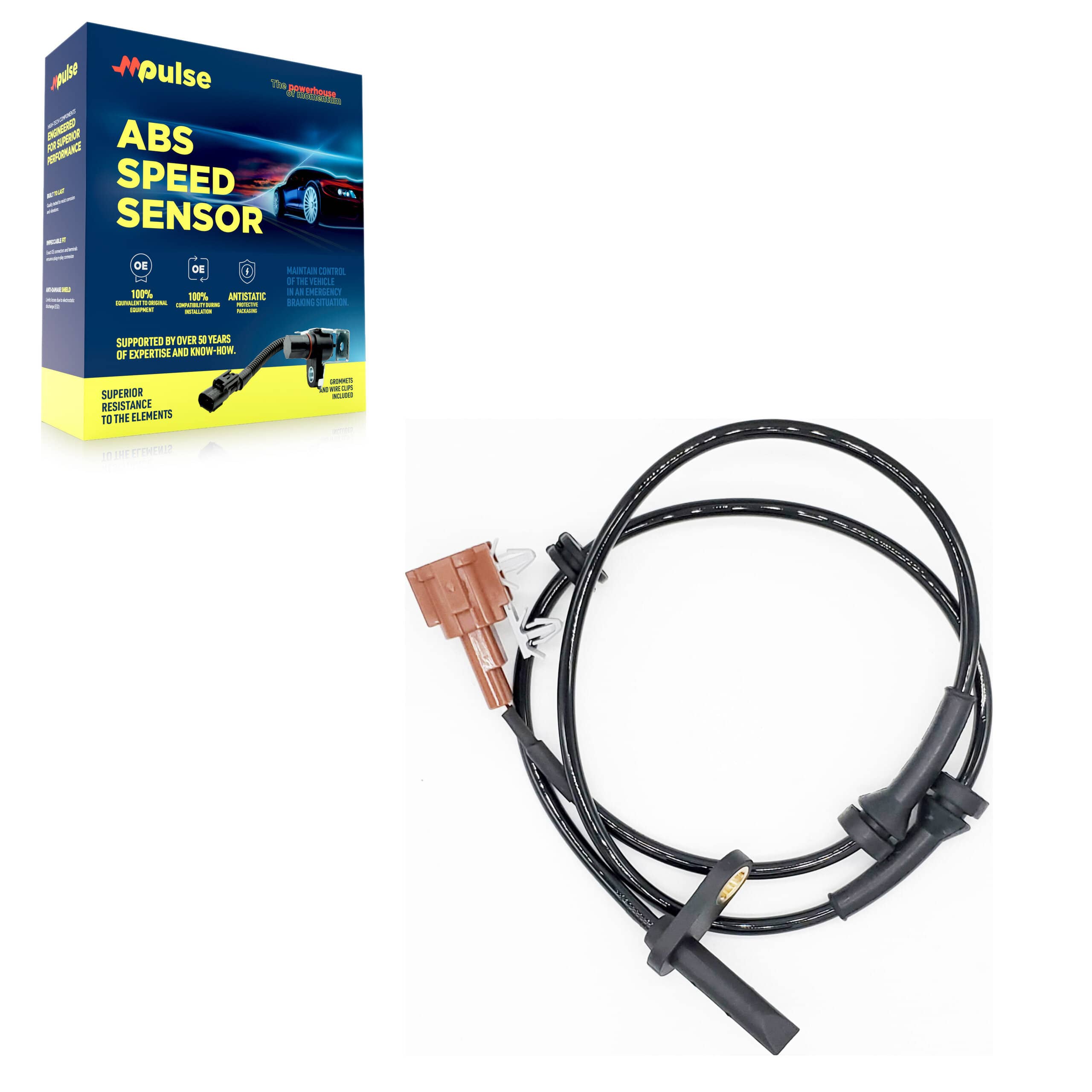 Mpulse - SEN-2ABS1365 - Rear Left ABS Wheel Speed Sensor