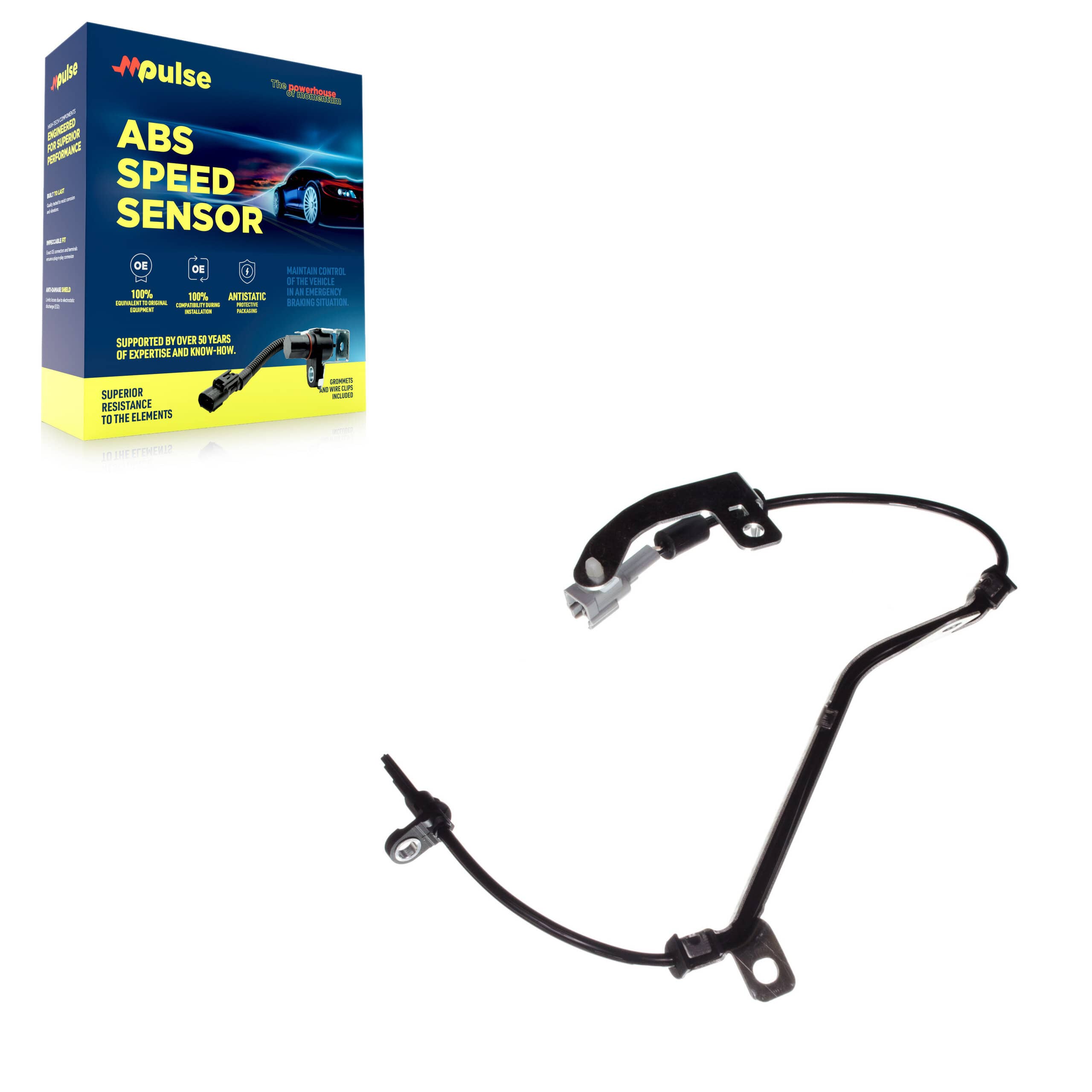 Mpulse - SEN-2ABS1837 - Rear Left ABS Wheel Speed Sensor
