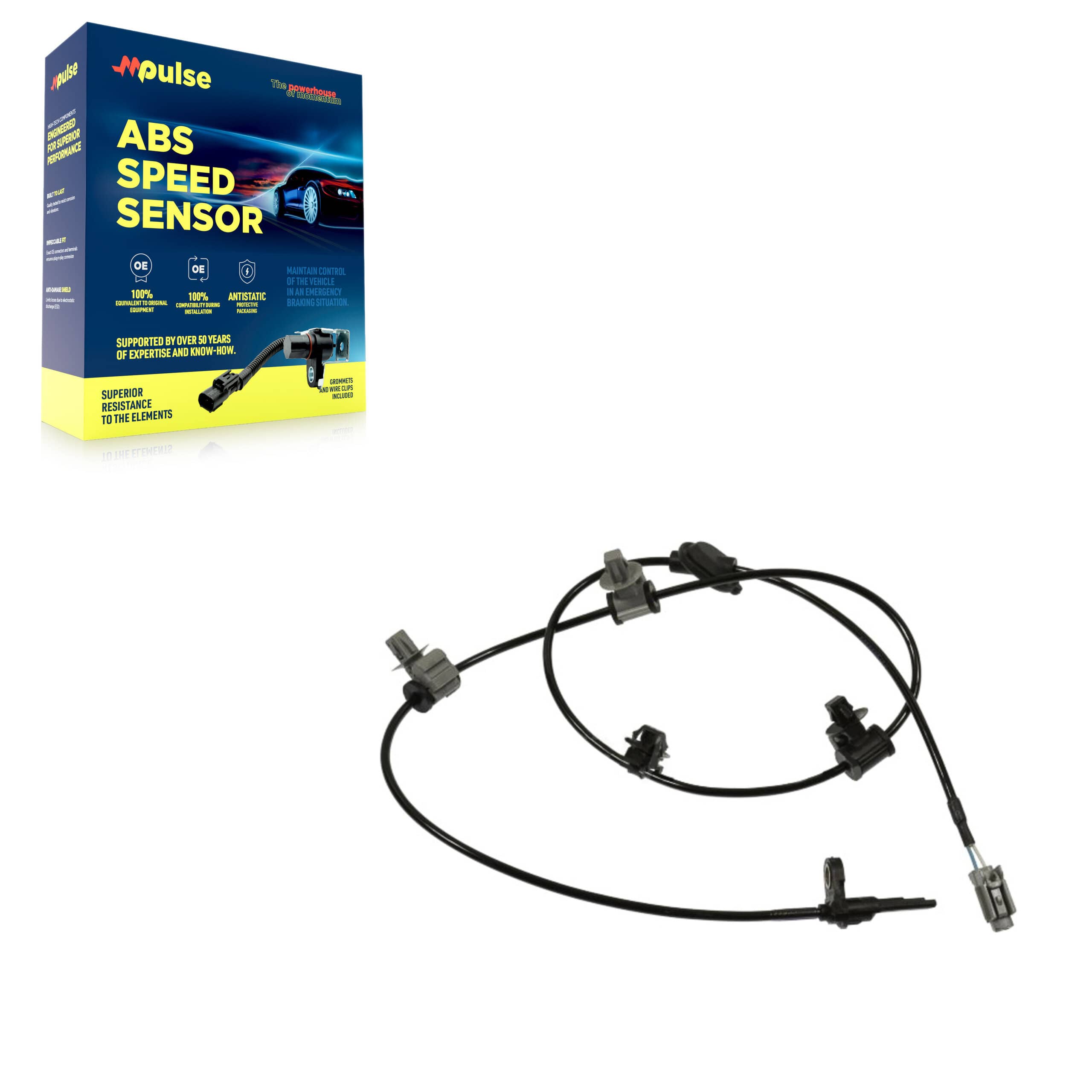 Mpulse - SEN-2ABS2844 - Rear Left ABS Wheel Speed Sensor