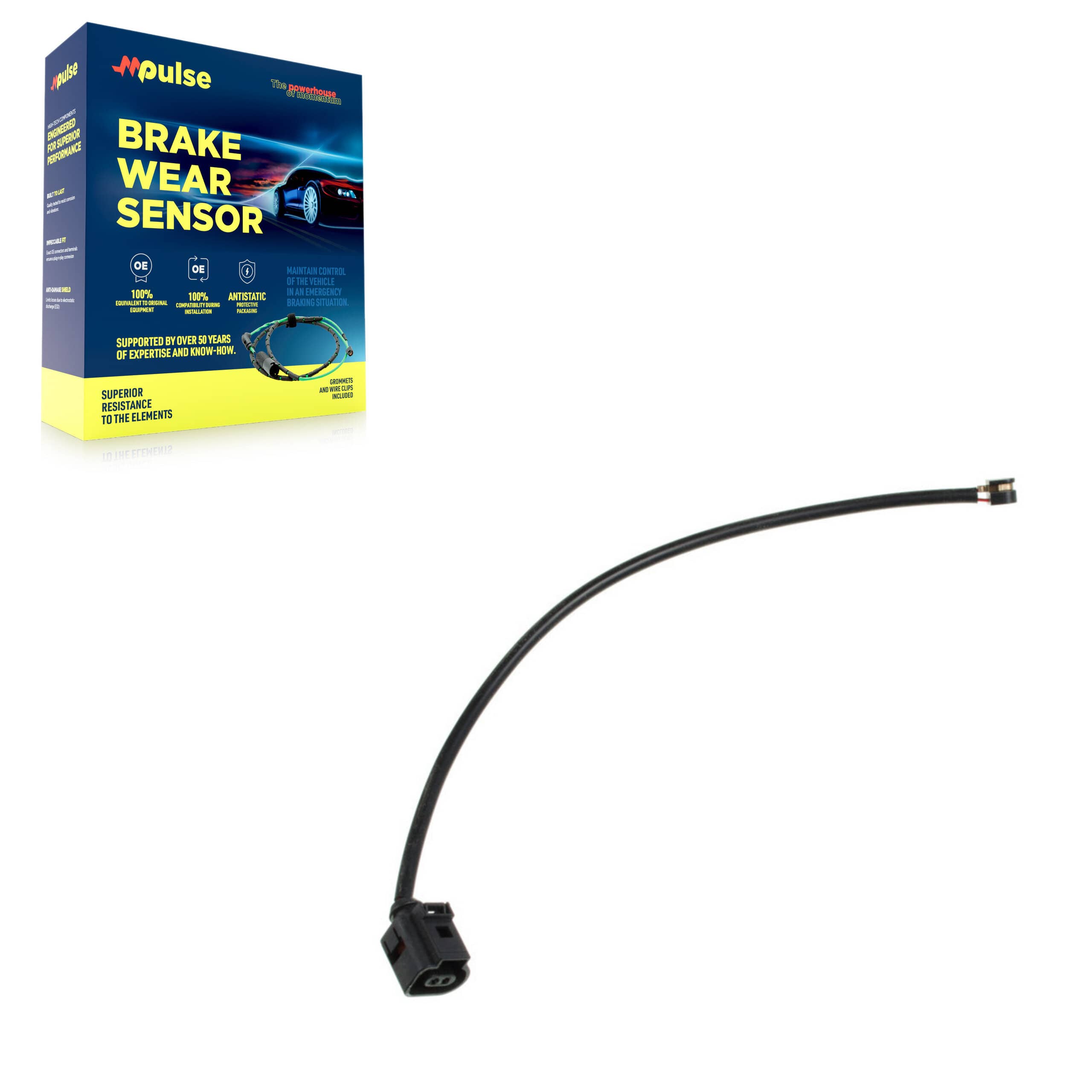 Mpulse - SEN-2BWS0348 - Front Disc Brake Pad Wear Sensor