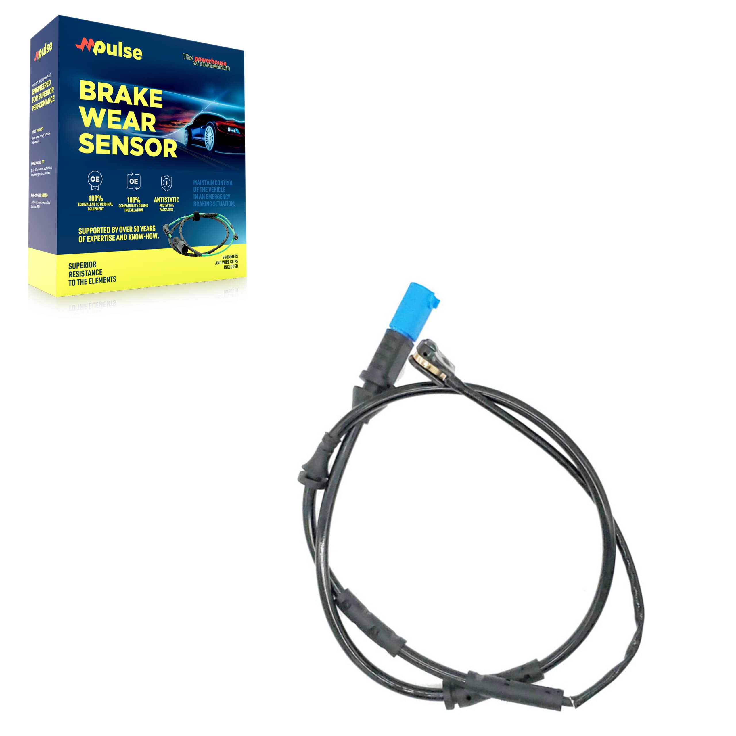 Mpulse - SEN-2BWS0444 - Front Disc Brake Pad Wear Sensor