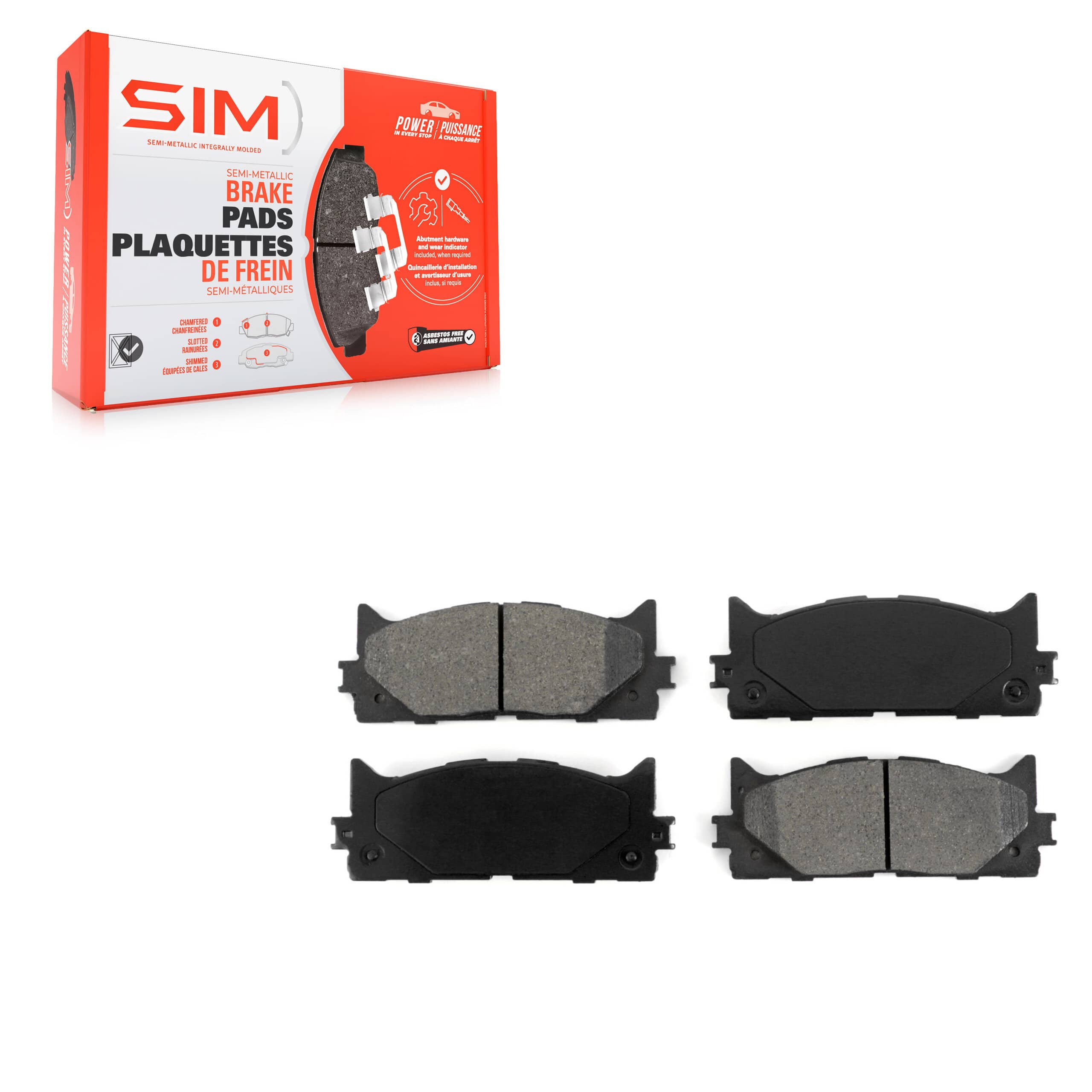 SIM - SIM-1293 - Front Disc Brake Pad