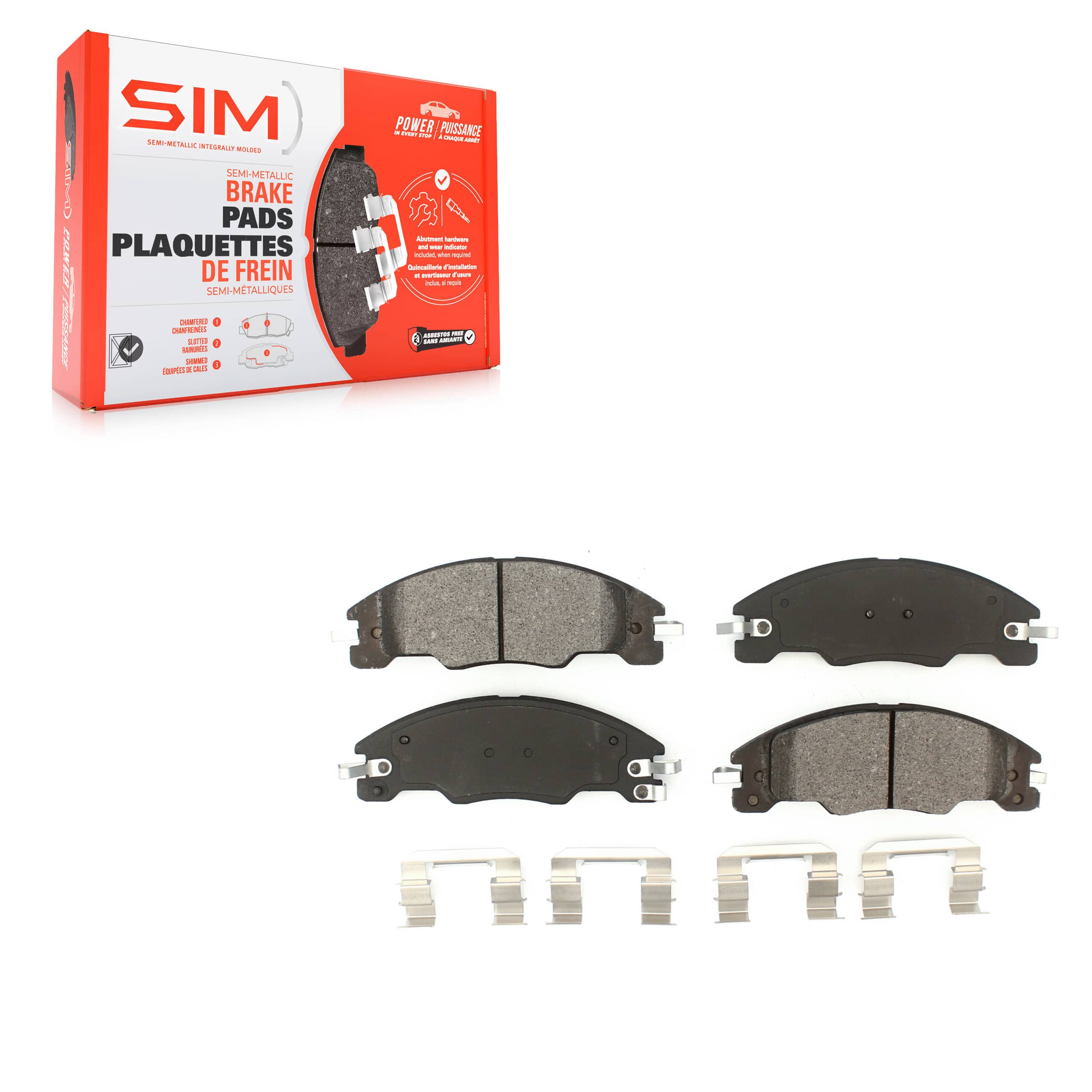 SIM - SIM-1339 - Front Disc Brake Pad