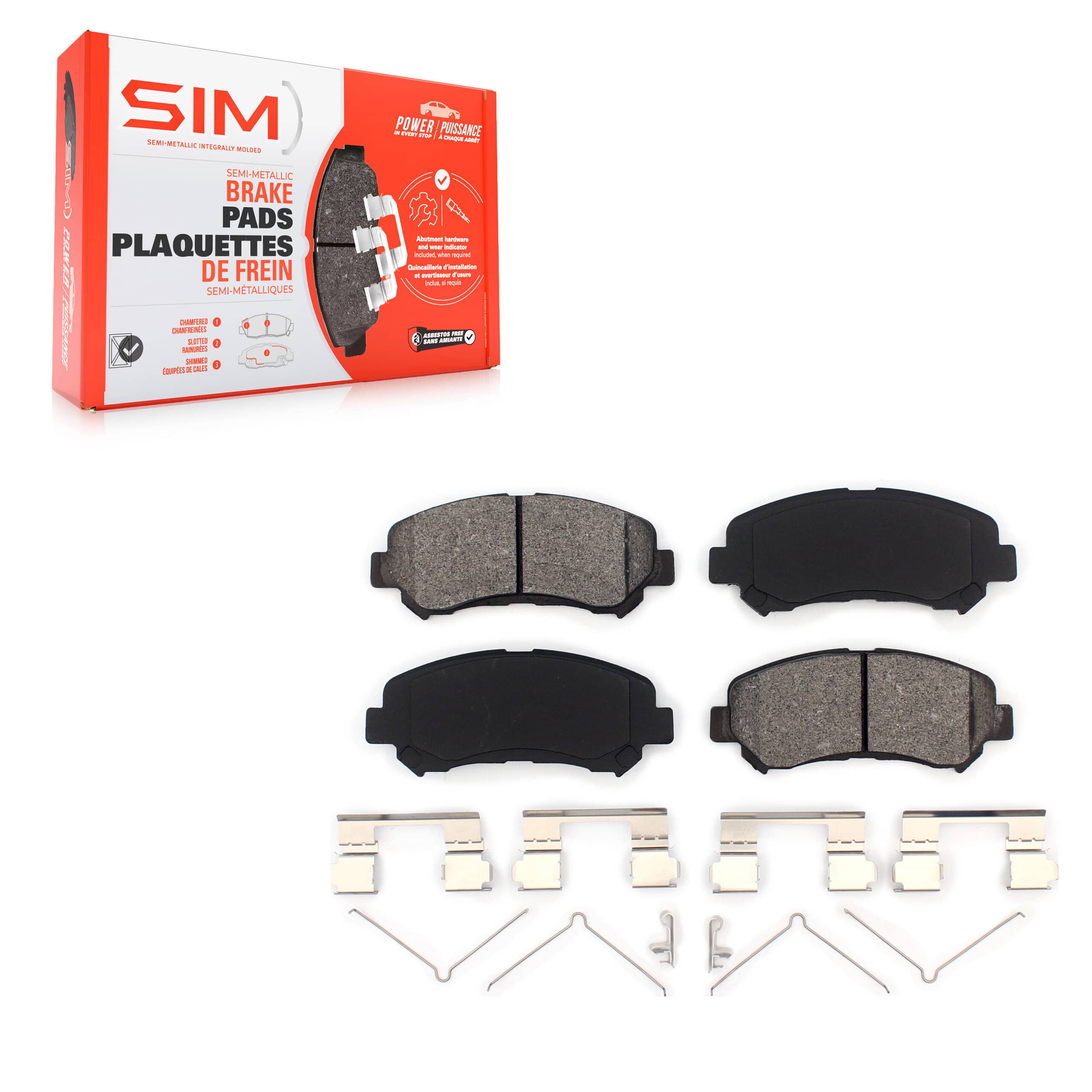 SIM - SIM-1374 - Front Disc Brake Pad
