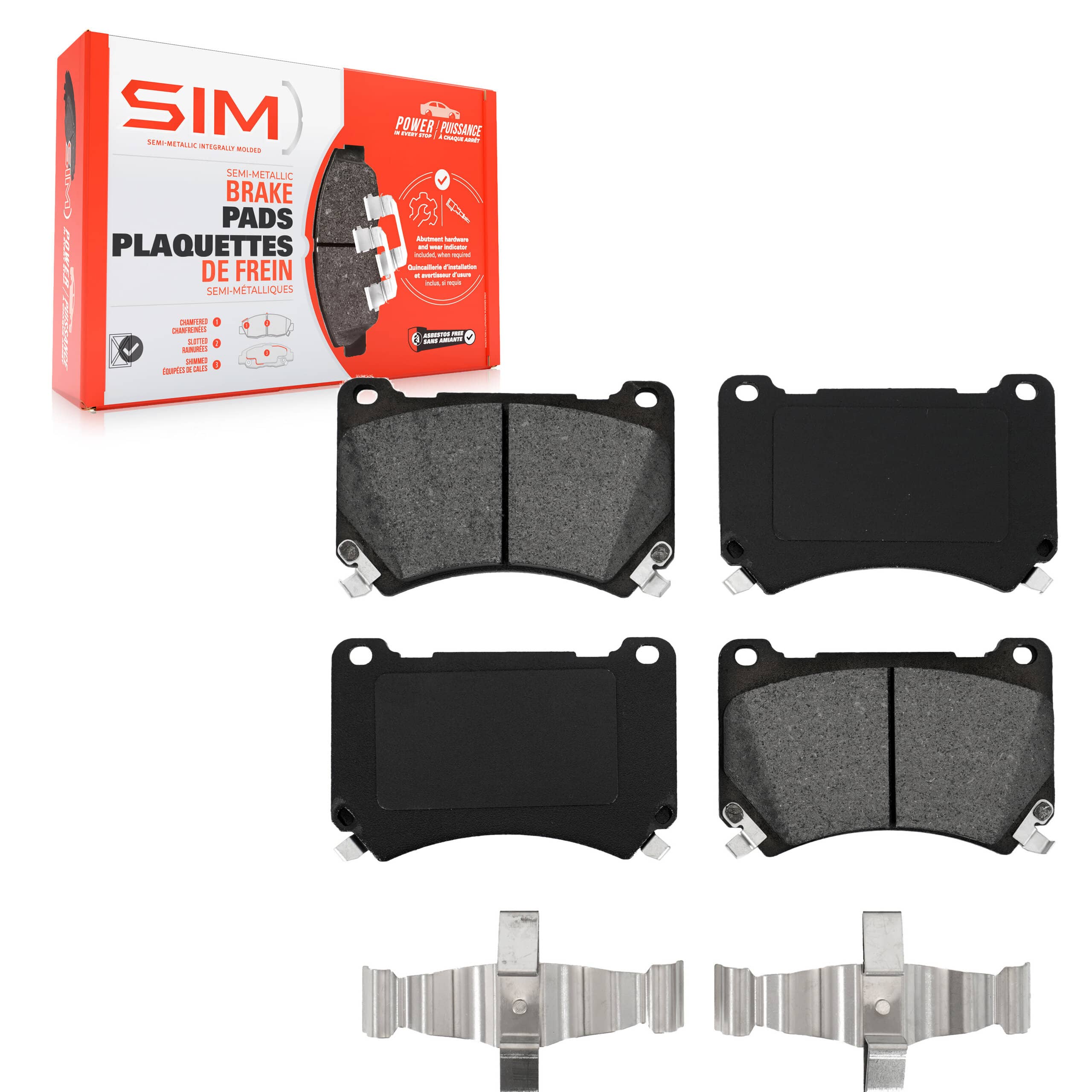SIM - SIM-1396 - Front Disc Brake Pad