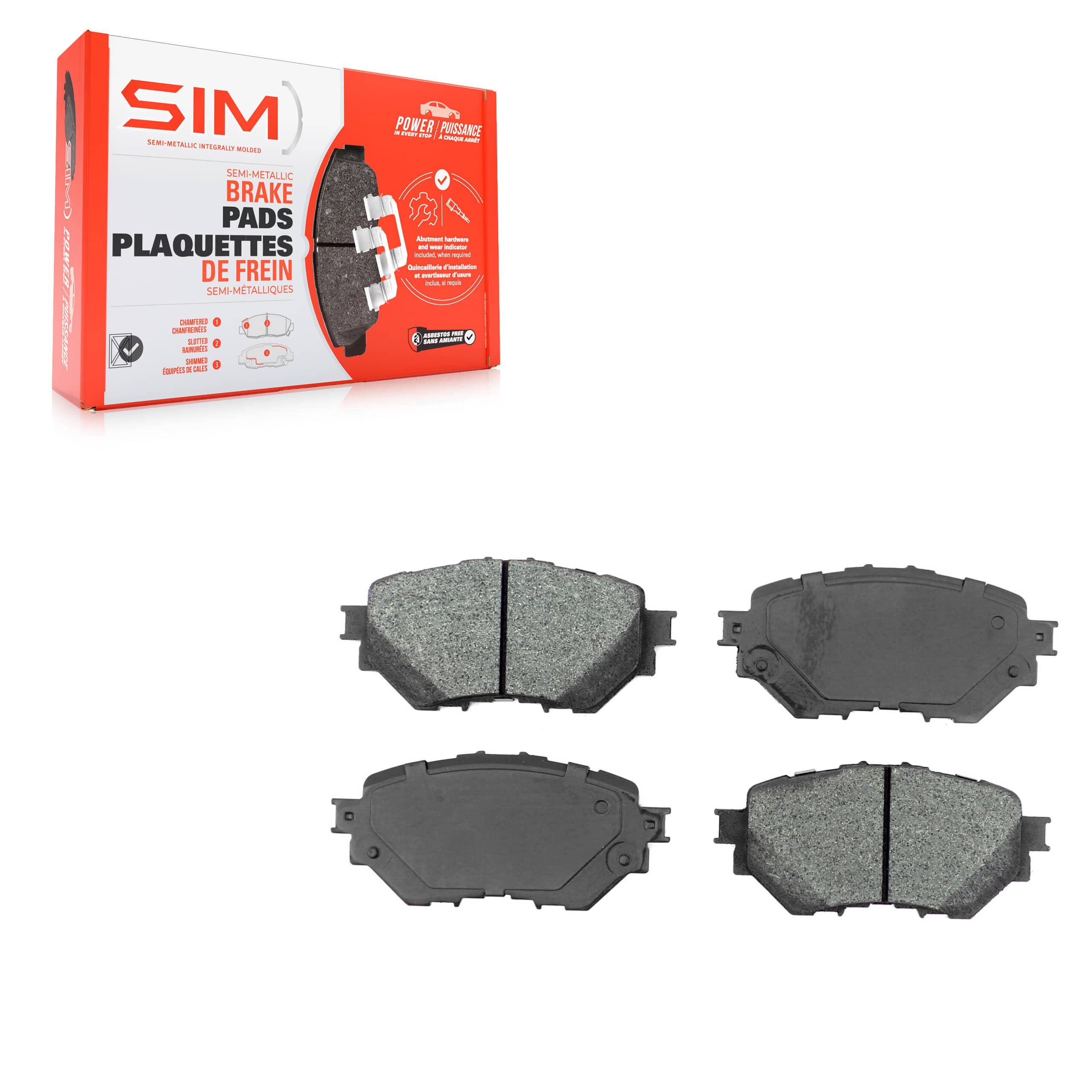 SIM - SIM-1759 - Front Disc Brake Pad