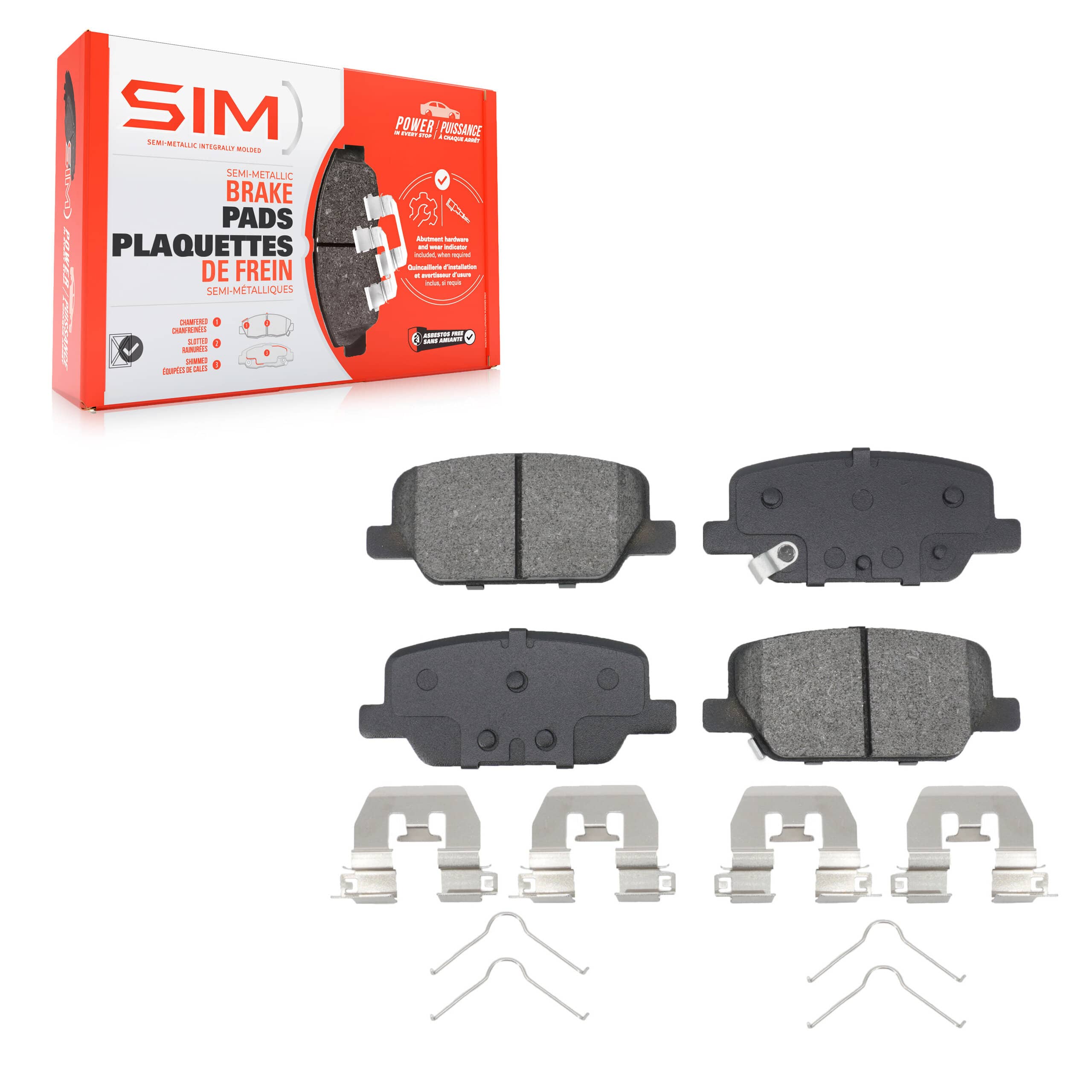 SIM - SIM-2199 - Rear Disc Brake Pad