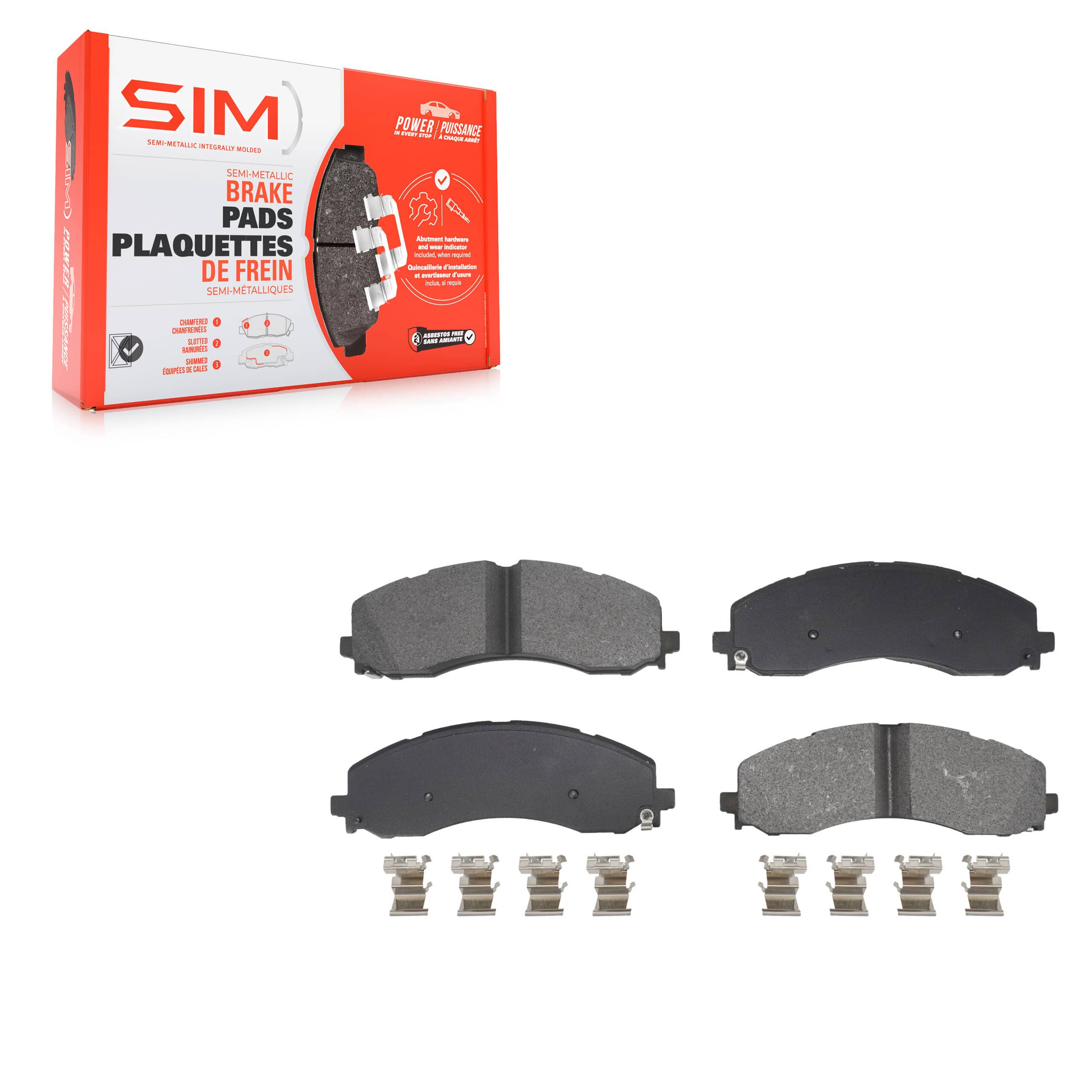 SIM - SIM-2223 - Front Disc Brake Pad