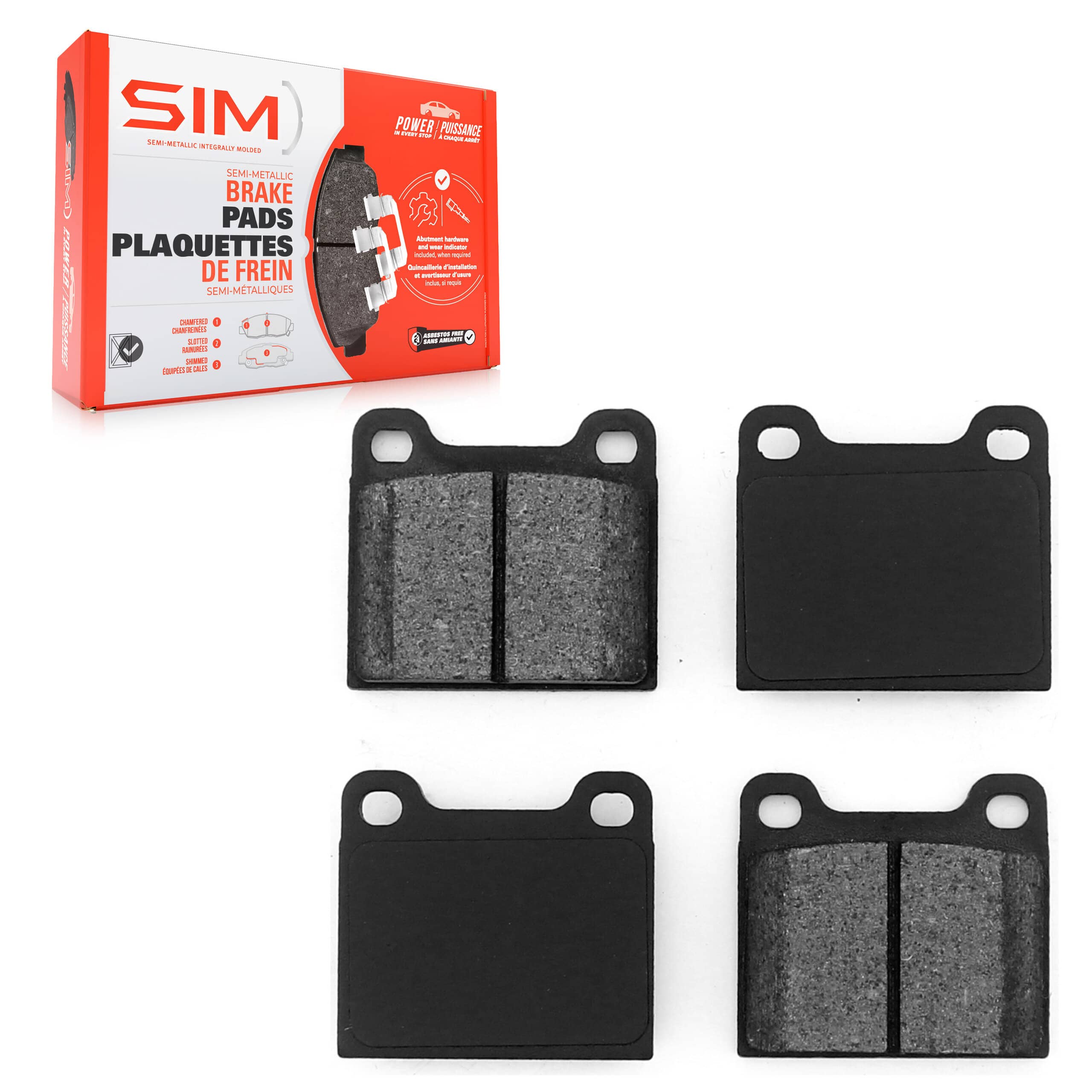 SIM - SIM-31 - Rear Disc Brake Pad