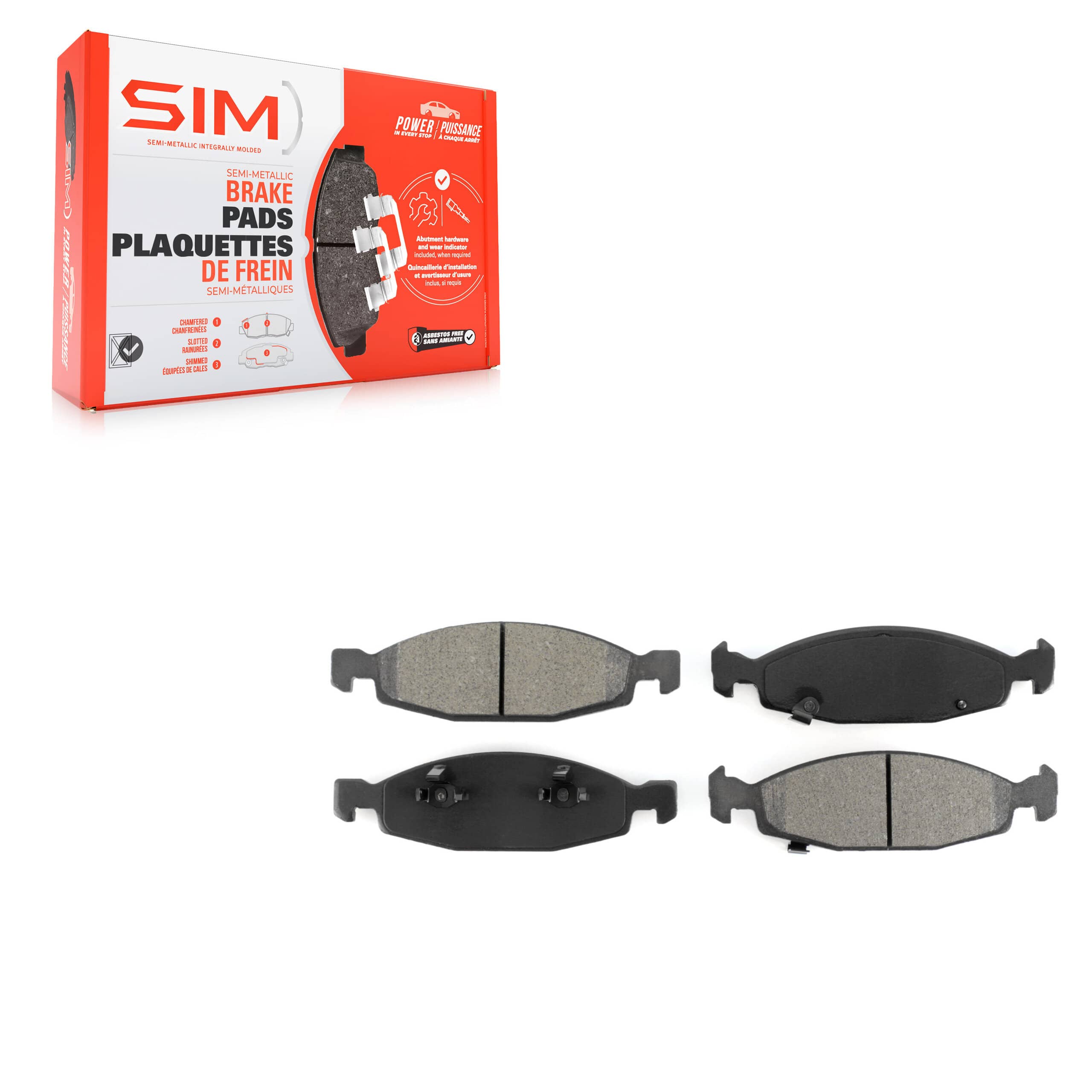 SIM - SIM-790 - Front Disc Brake Pad