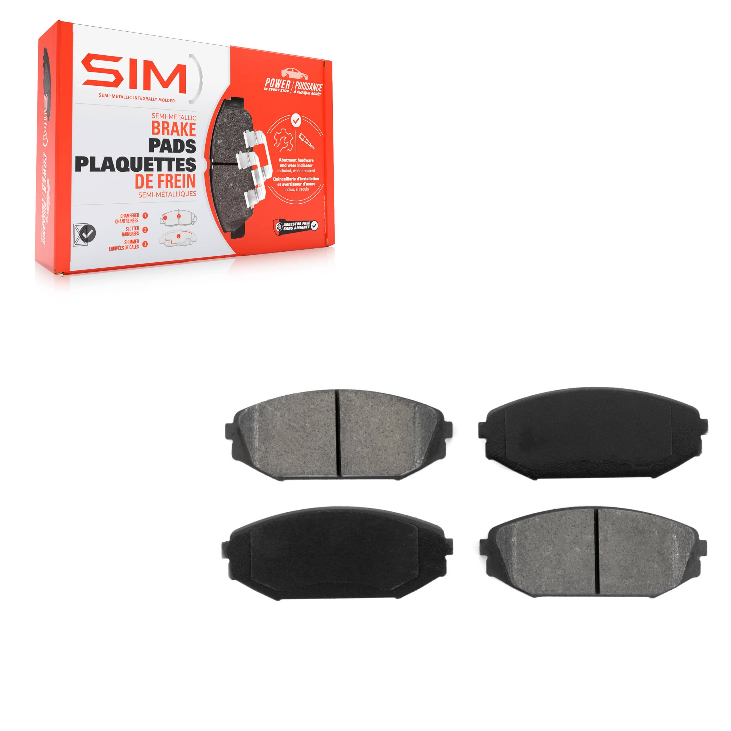 SIM - SIM-793 - Front Disc Brake Pad