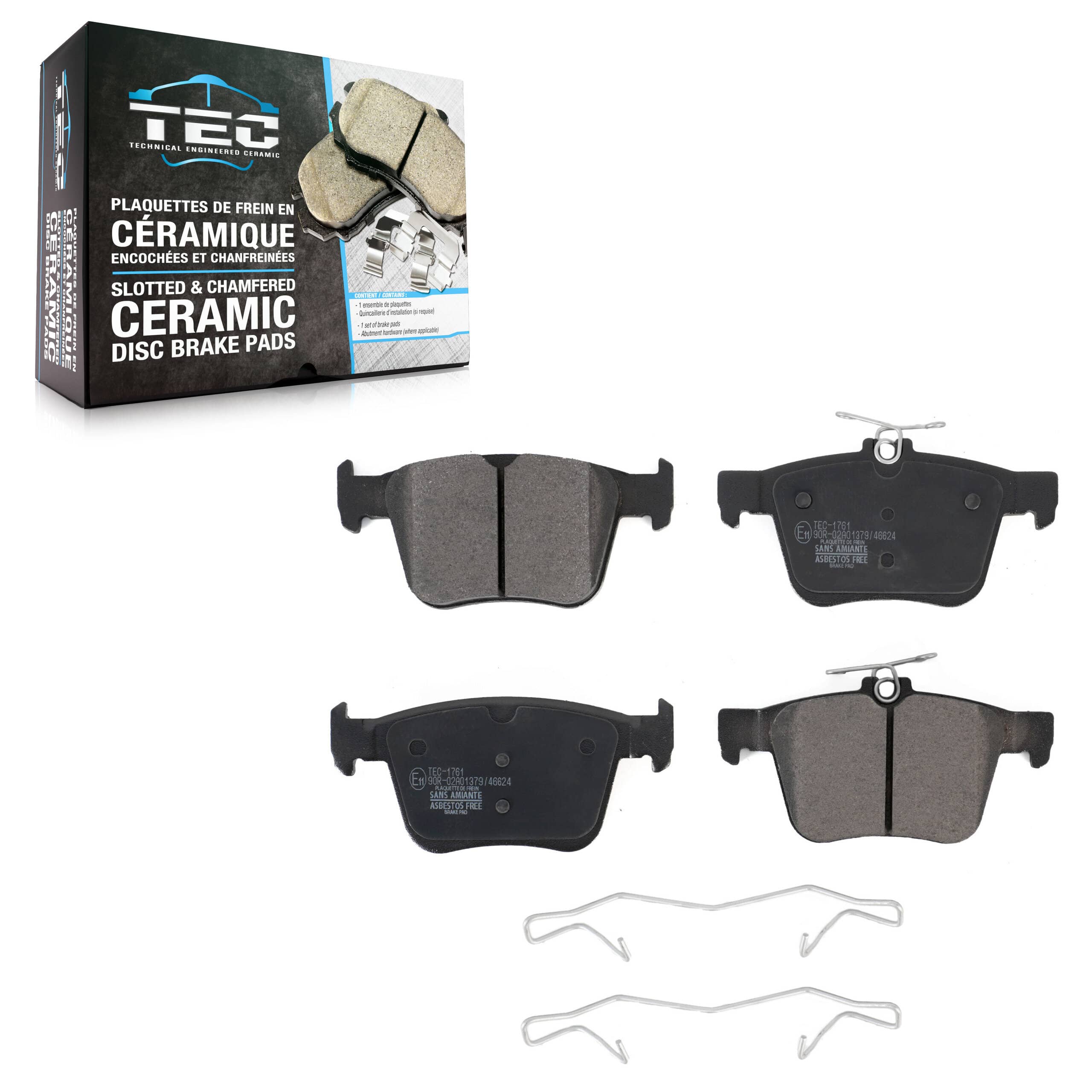 TEC - TEC-1761 - Rear Disc Brake Pad