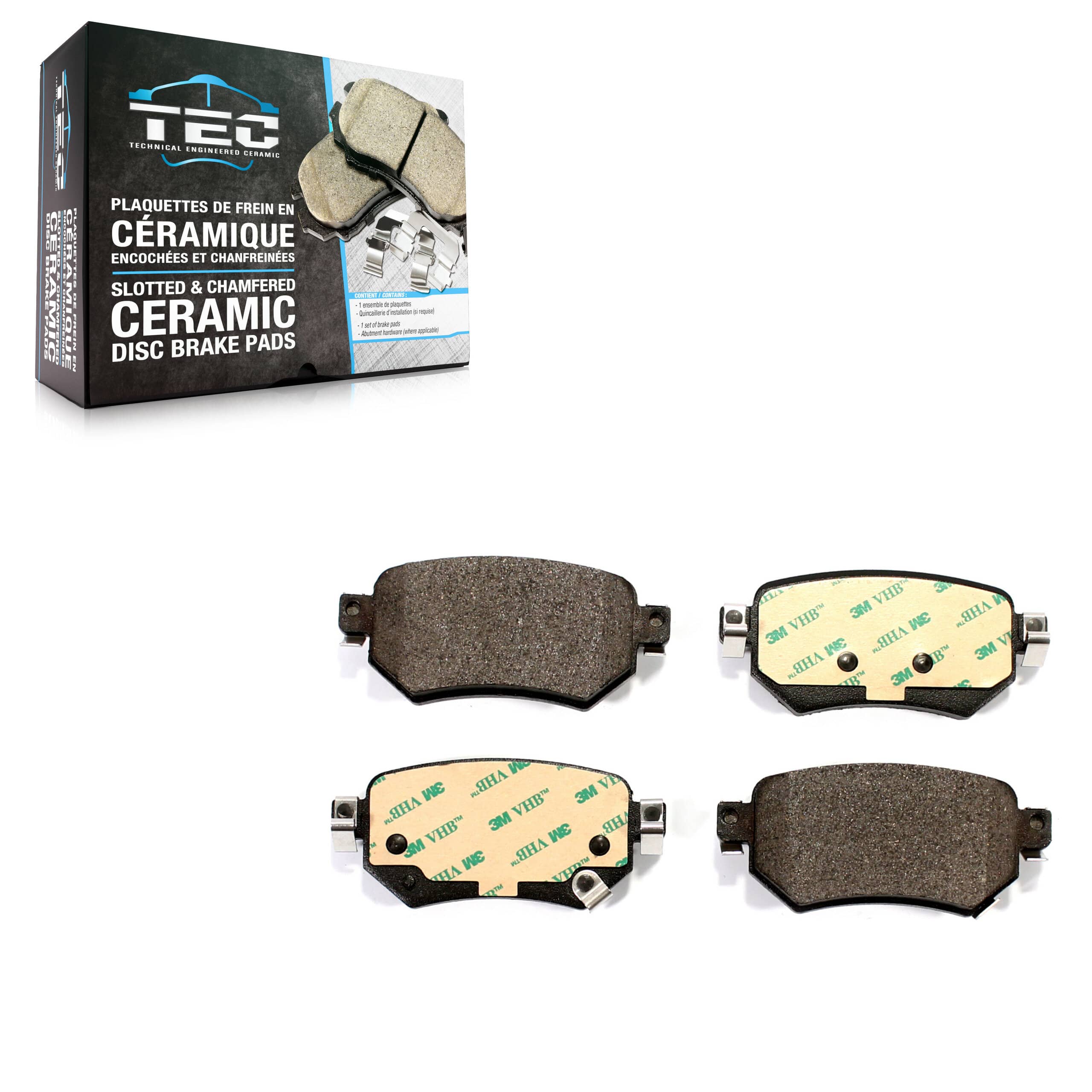 TEC - TEC-1874 - Rear Disc Brake Pad