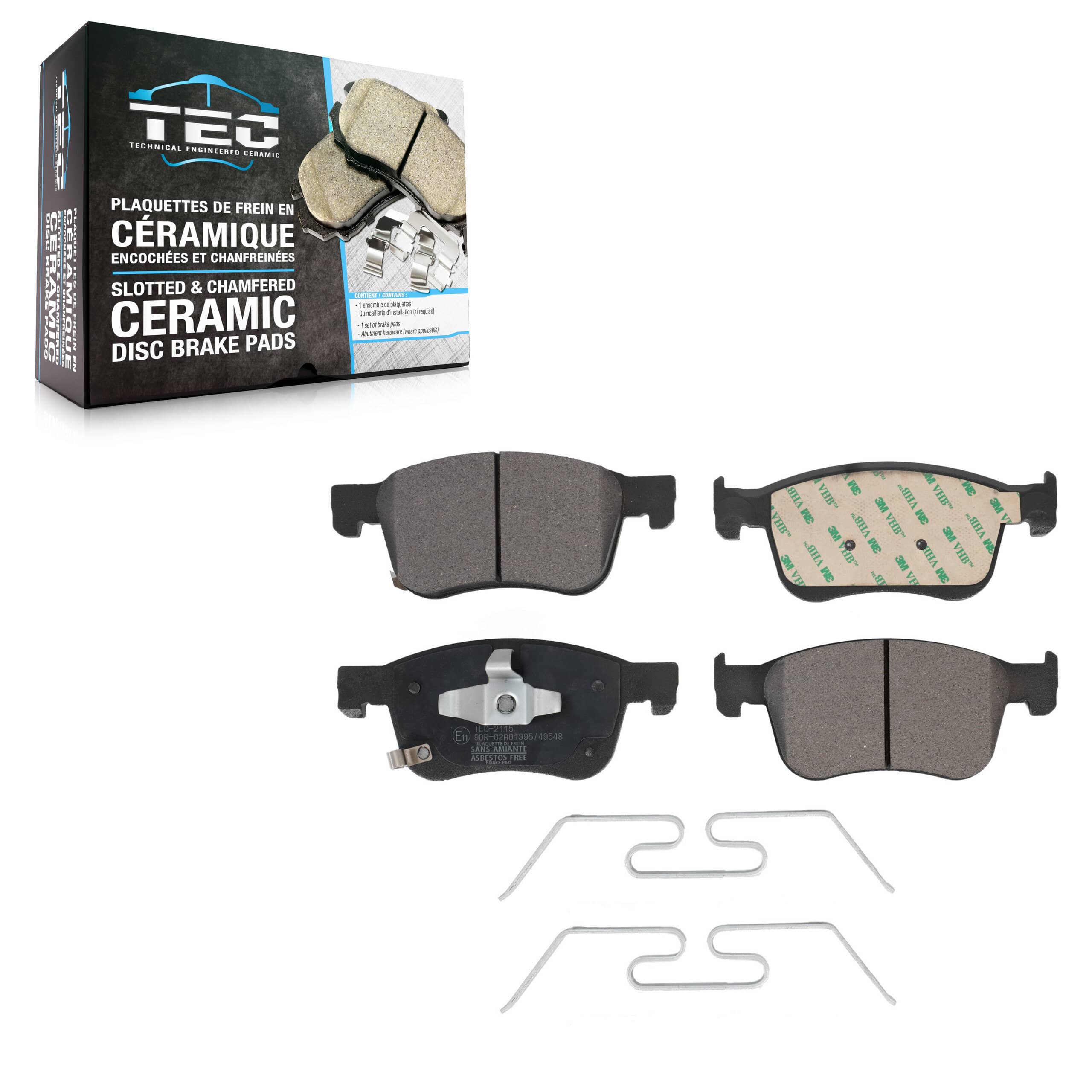 TEC - TEC-2115 - Front Disc Brake Pad