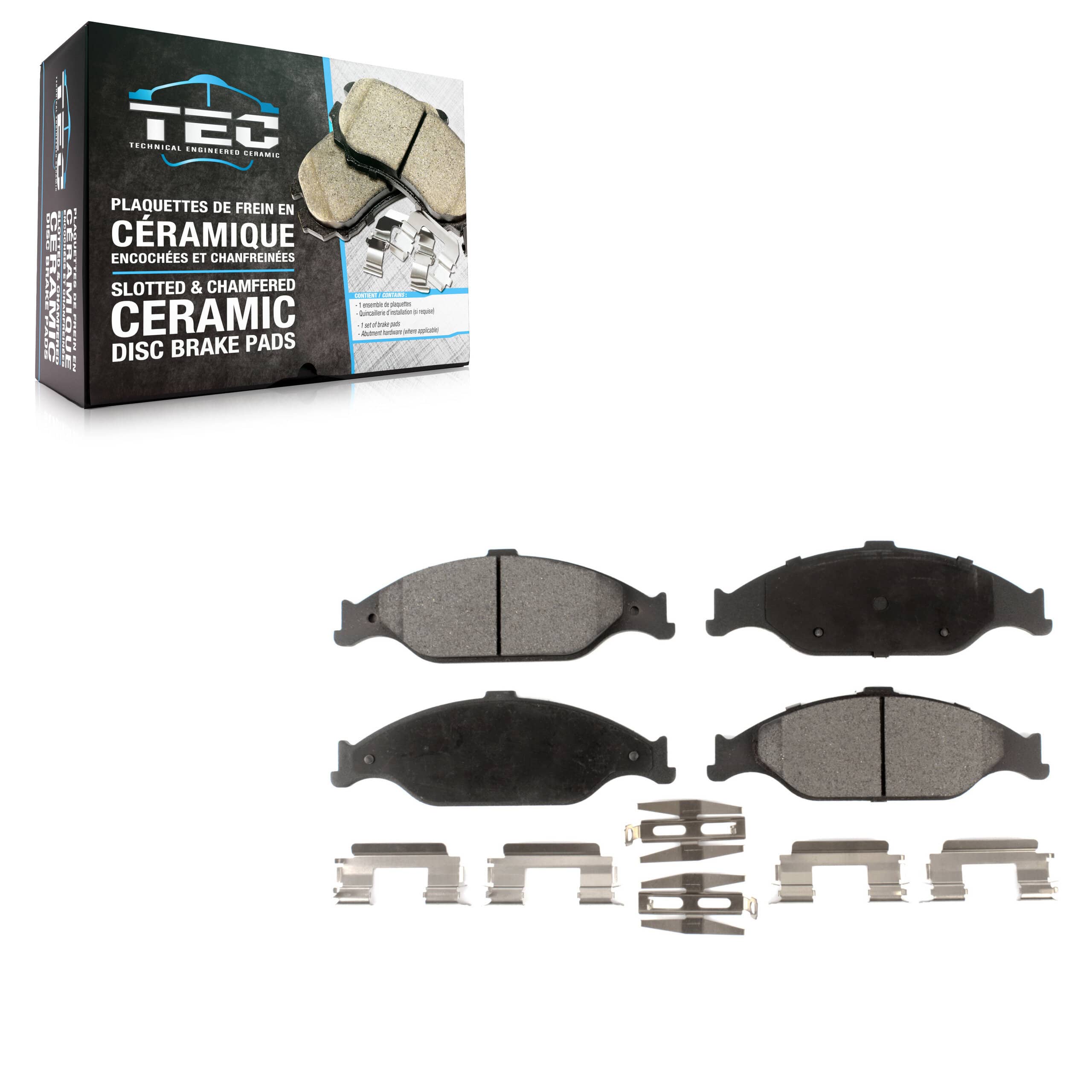 TEC - TEC-804 - Front Disc Brake Pad