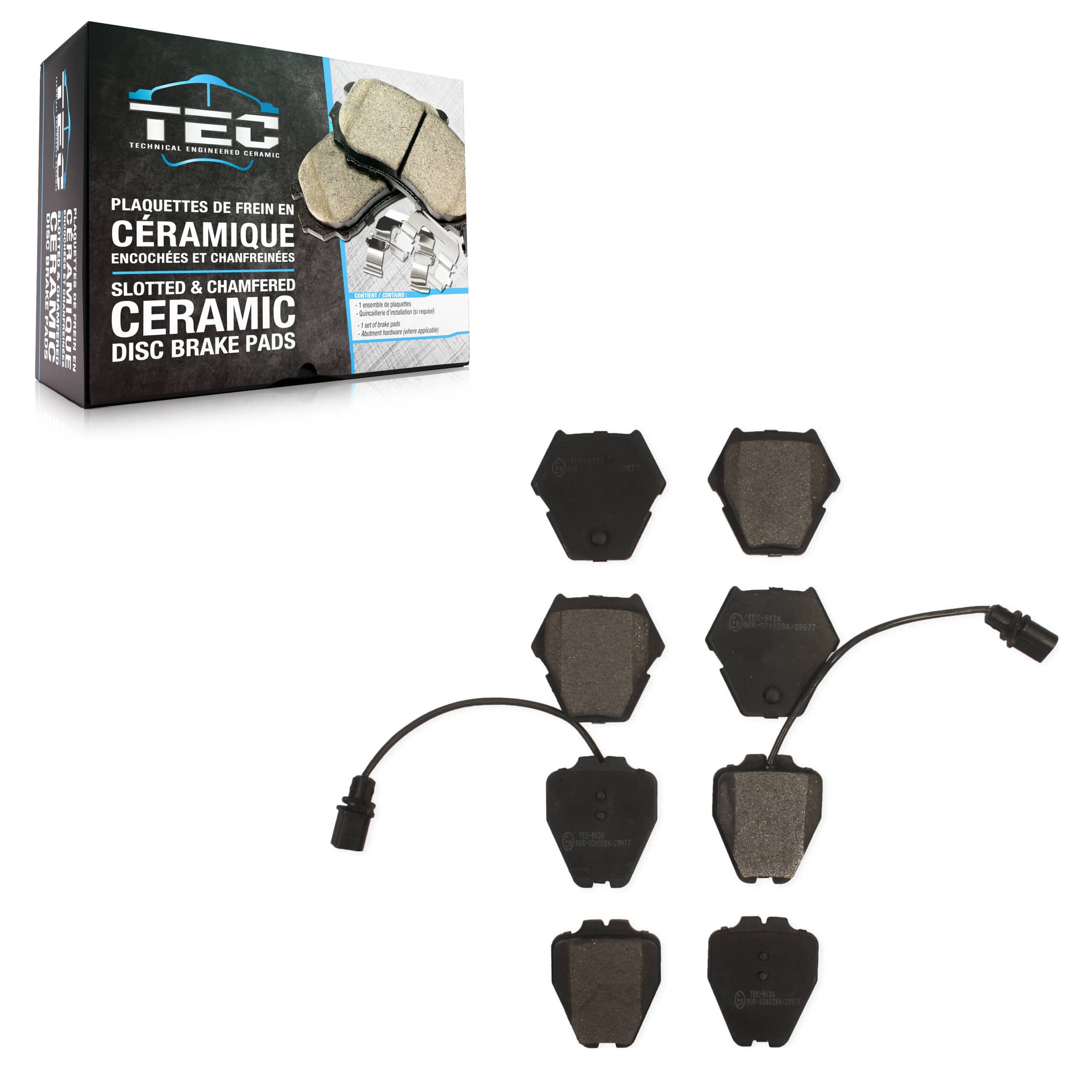 TEC - TEC-912A - Front Disc Brake Pad